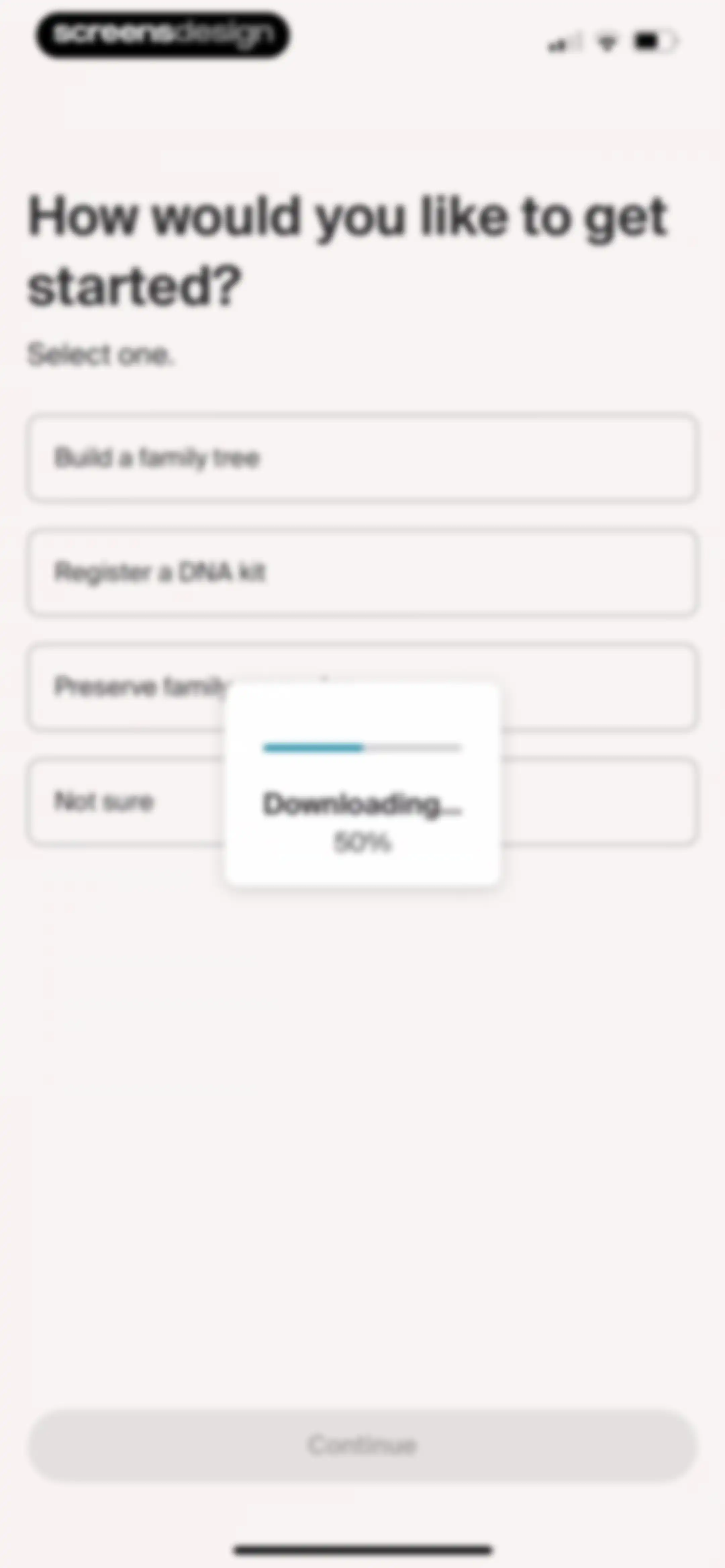 Ancestry: Family History & DNA screen 12