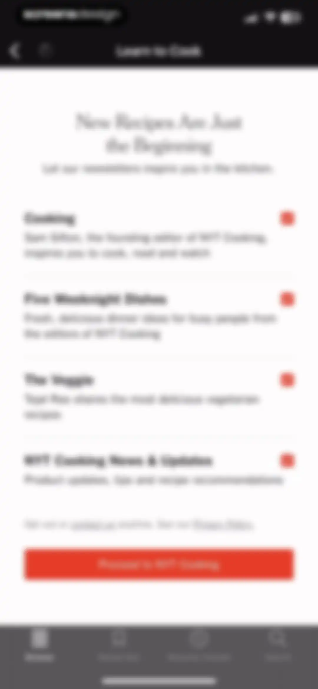 NYT Cooking: Quick Tasty Meals screen 18