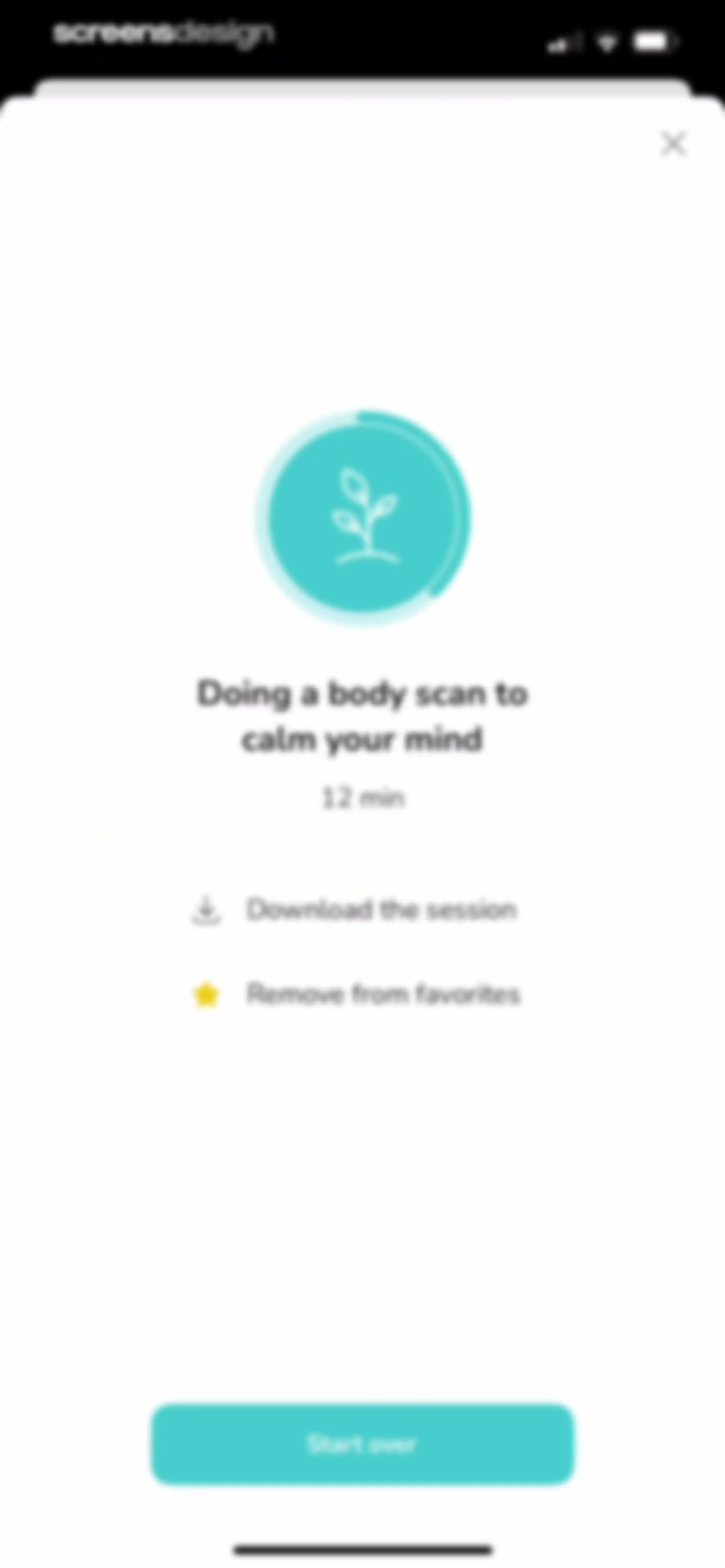 Petit BamBou: Mindfulness screen 71