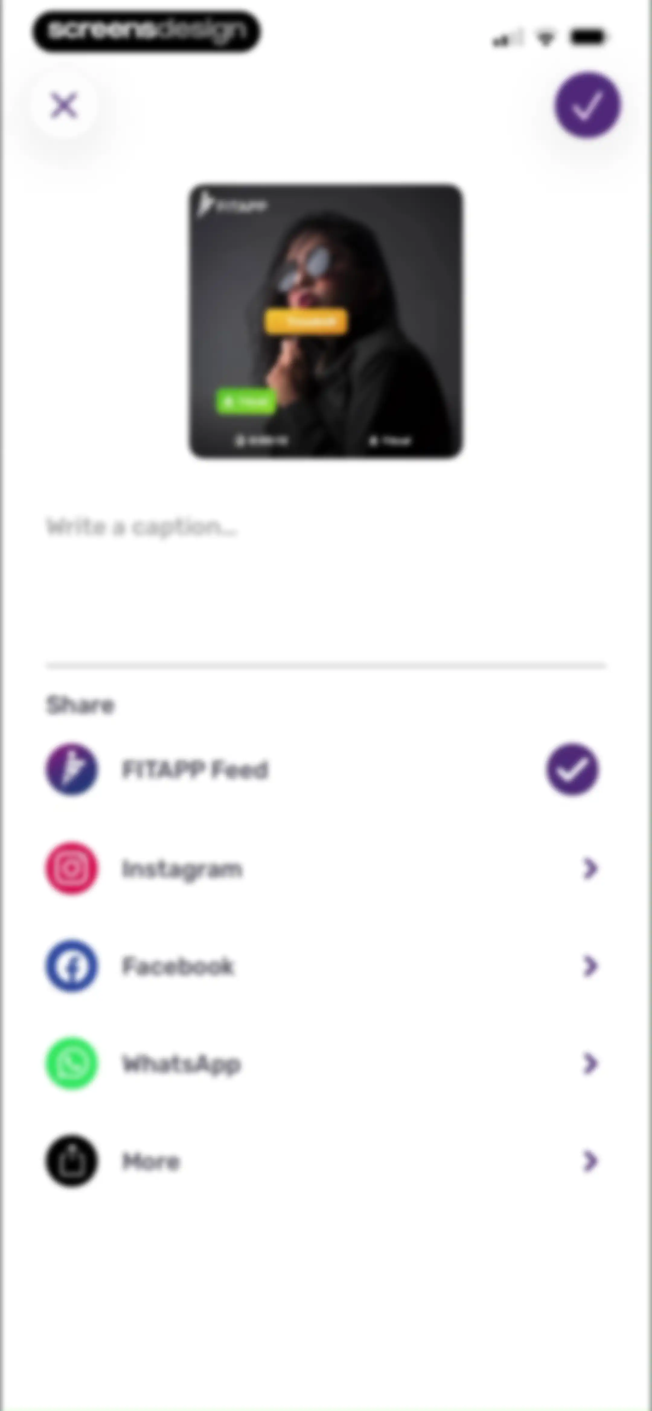 Running Tracker App – FITAPP screen 57