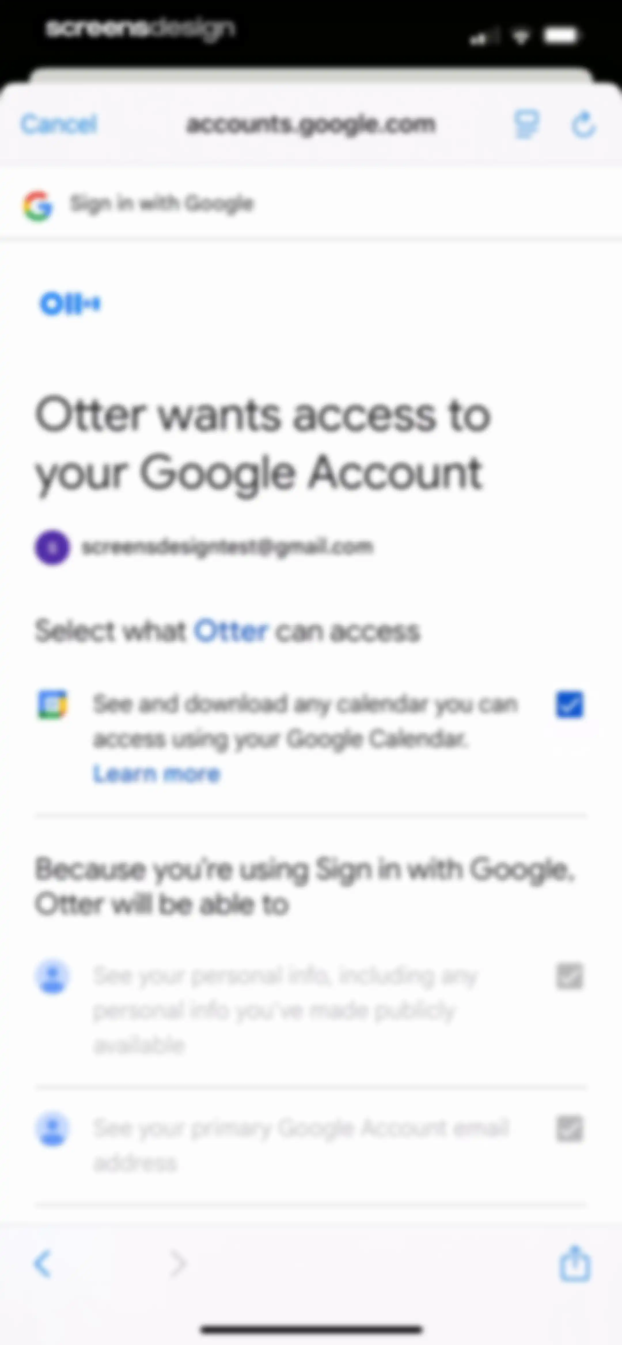 Otter Transcribe Voice Notes screen 6