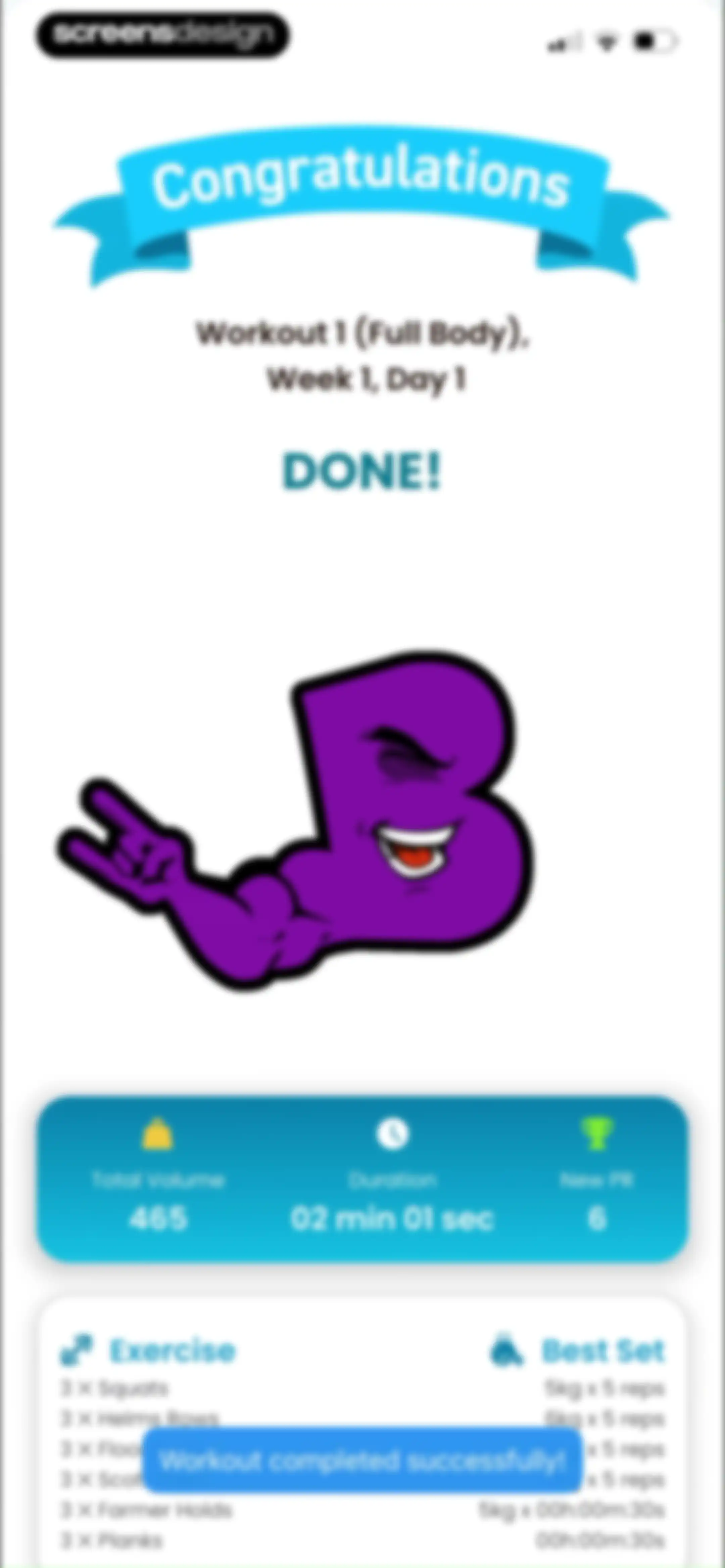 BUFF | Gym Workout Tracker screen 53