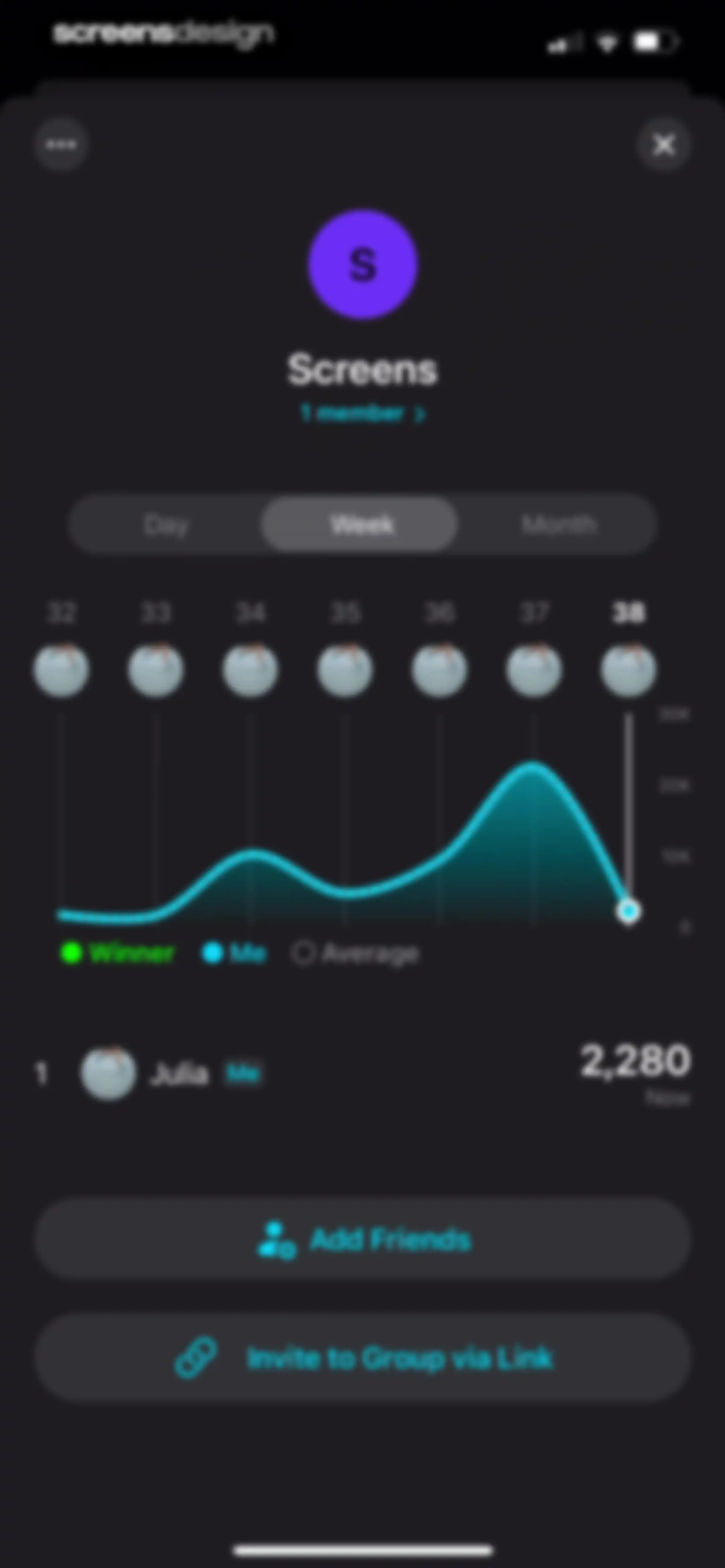StepsApp Pedometer screen 94