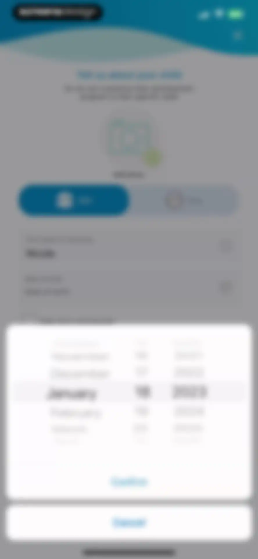 BabySparks - Development App screen 10
