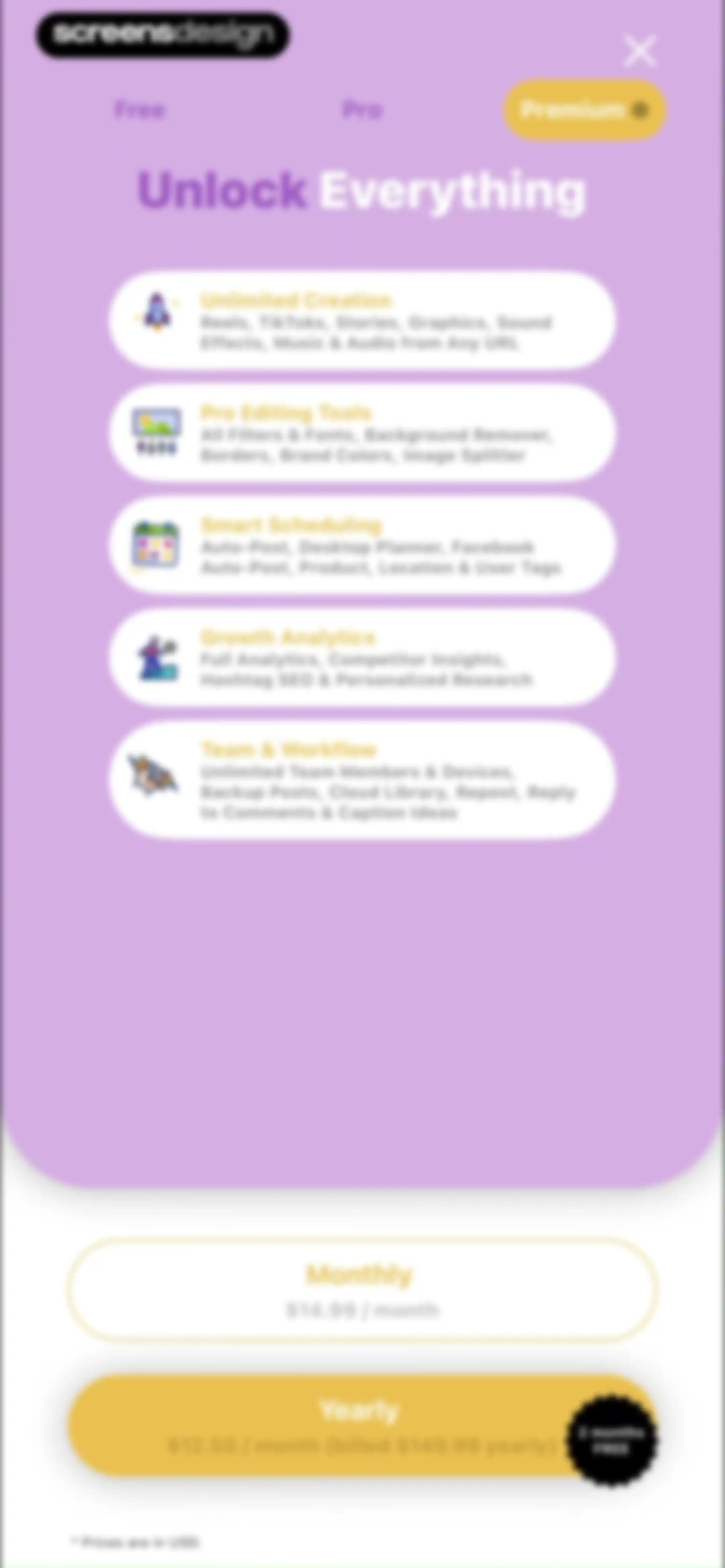 PREVIEW: Planner for Instagram screen 107