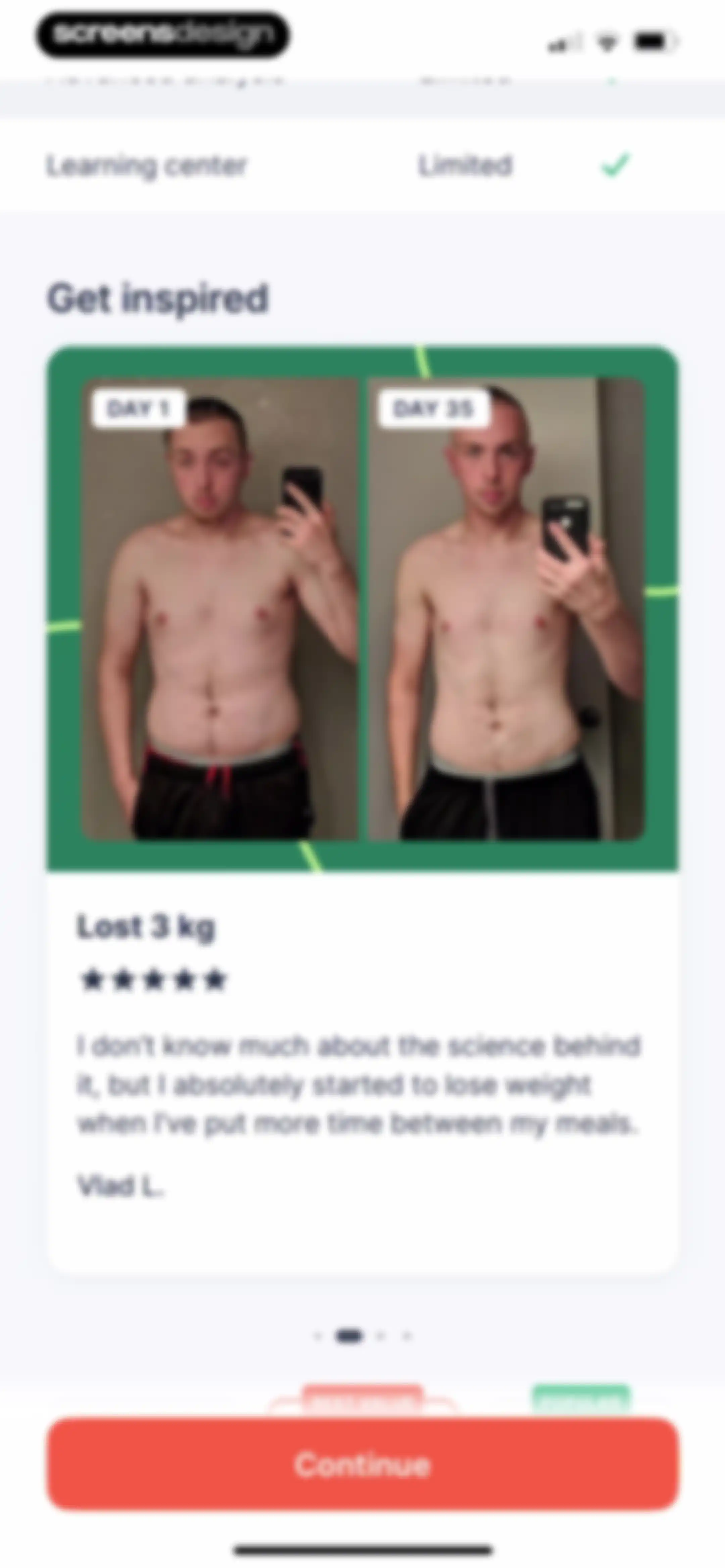 Kompanion: Weight Loss Plan screen 55