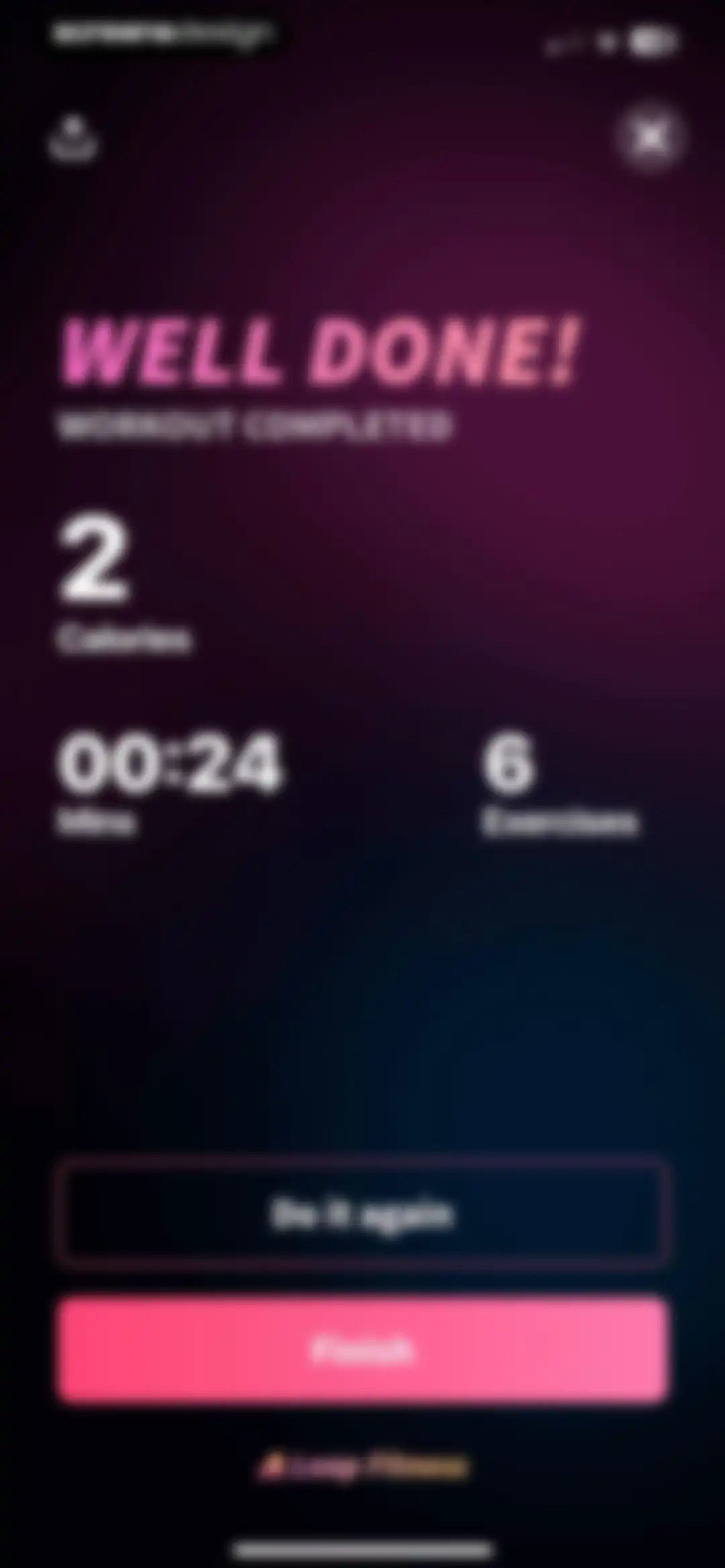 Workout for Women: Fit at Home screen 104