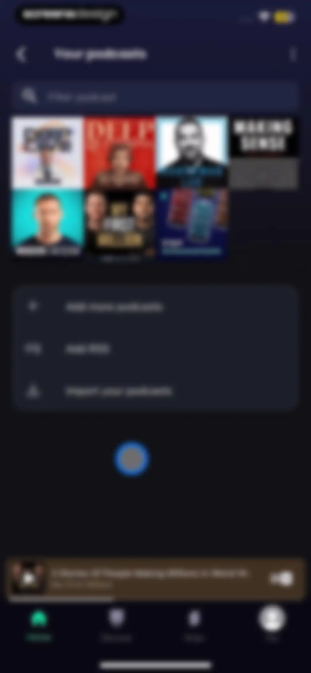 Snipd | AI Podcast Player screen 82