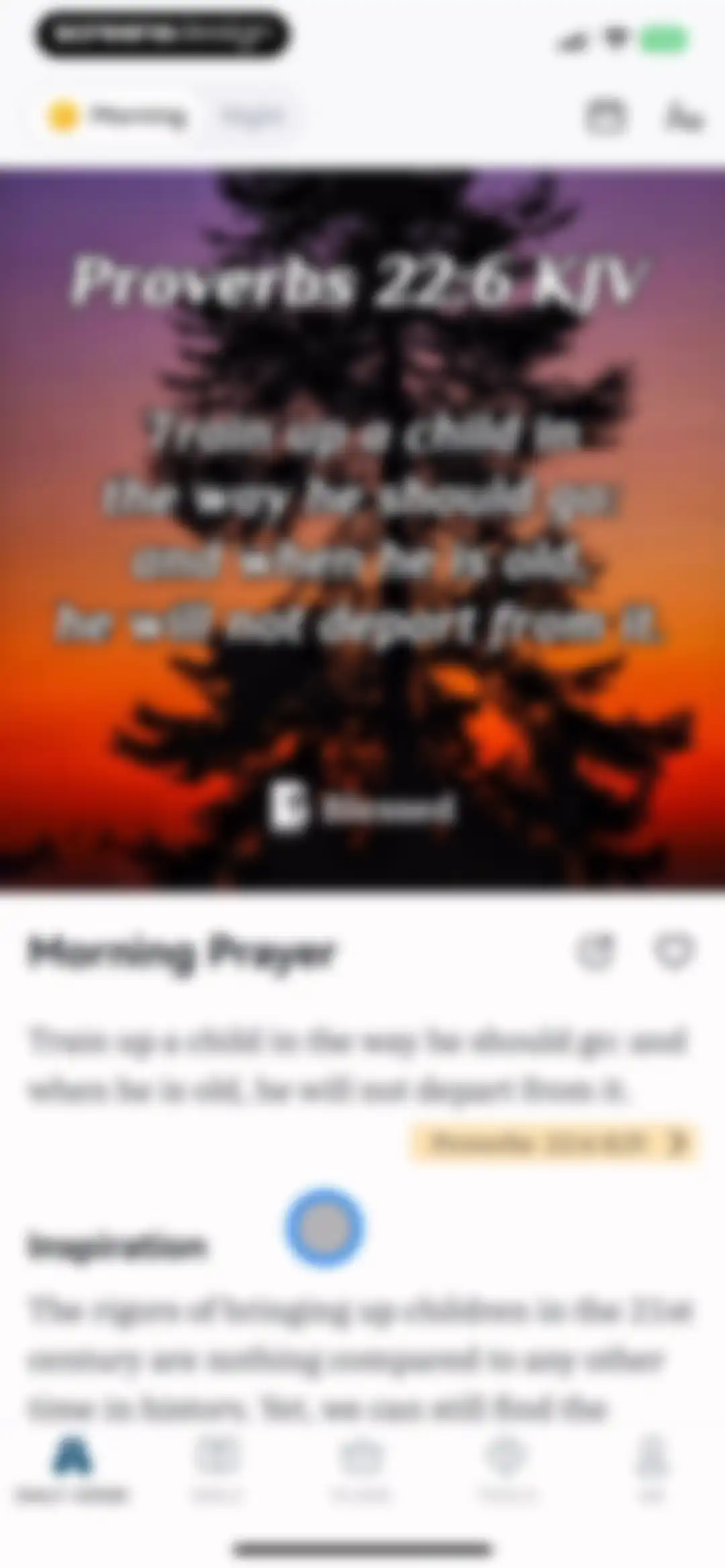 Blessed - Daily Verse & Prayer screen 14