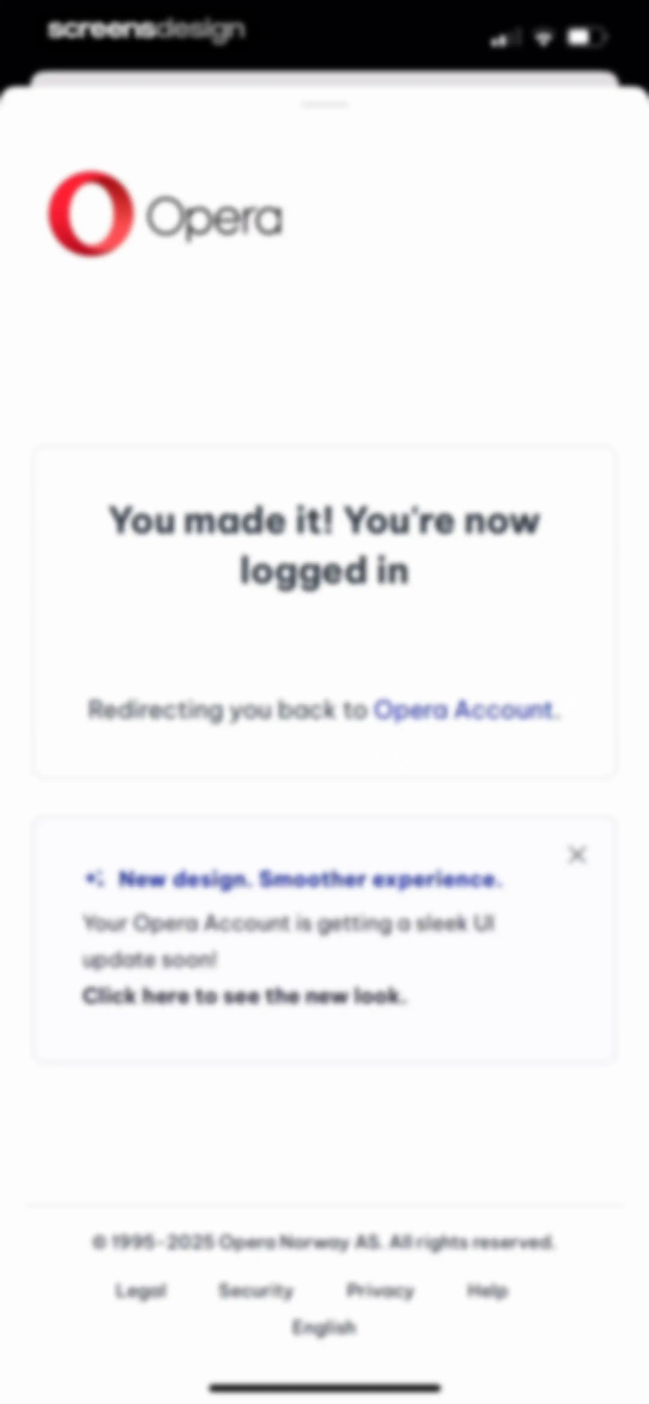 Opera: AI browser with VPN screen 83