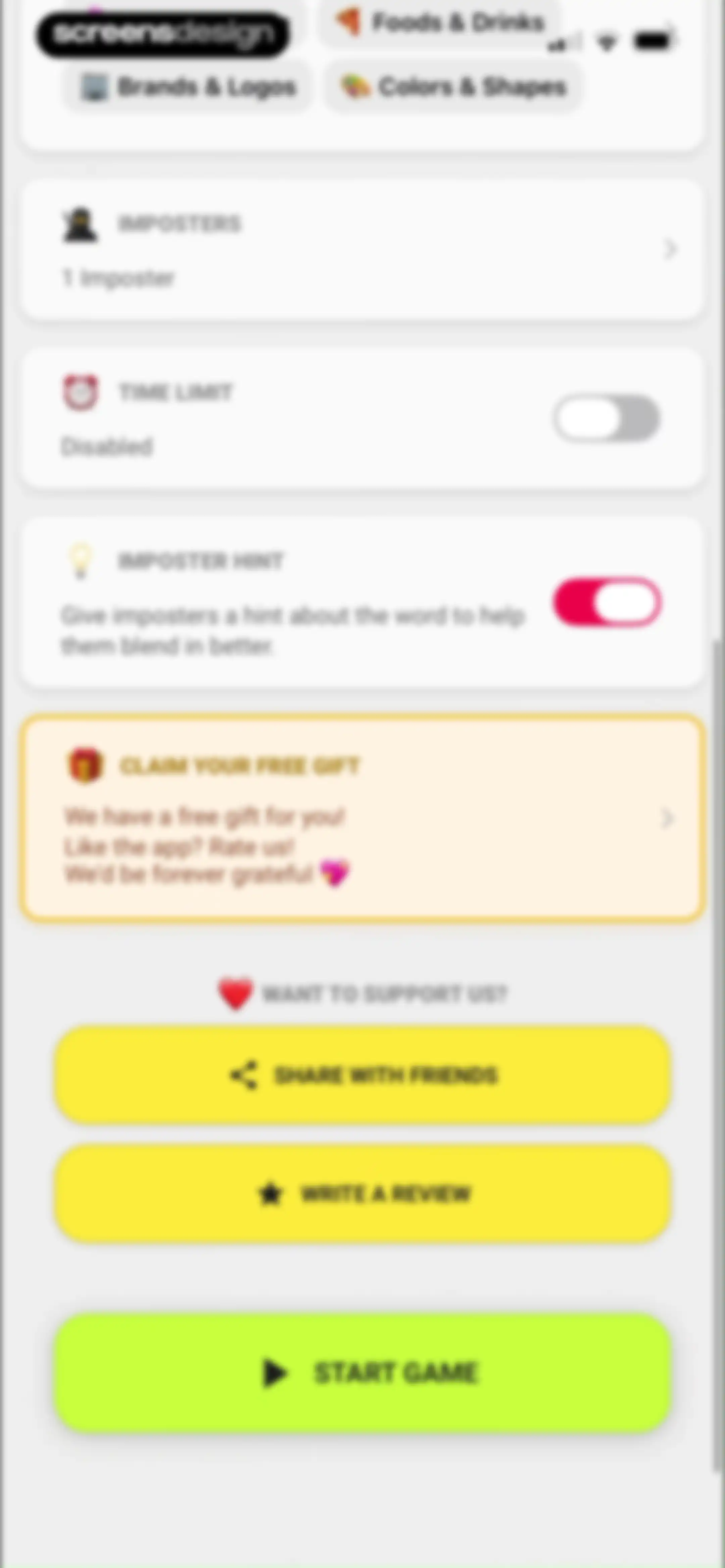 Imposter Who? - Word Game screen 12