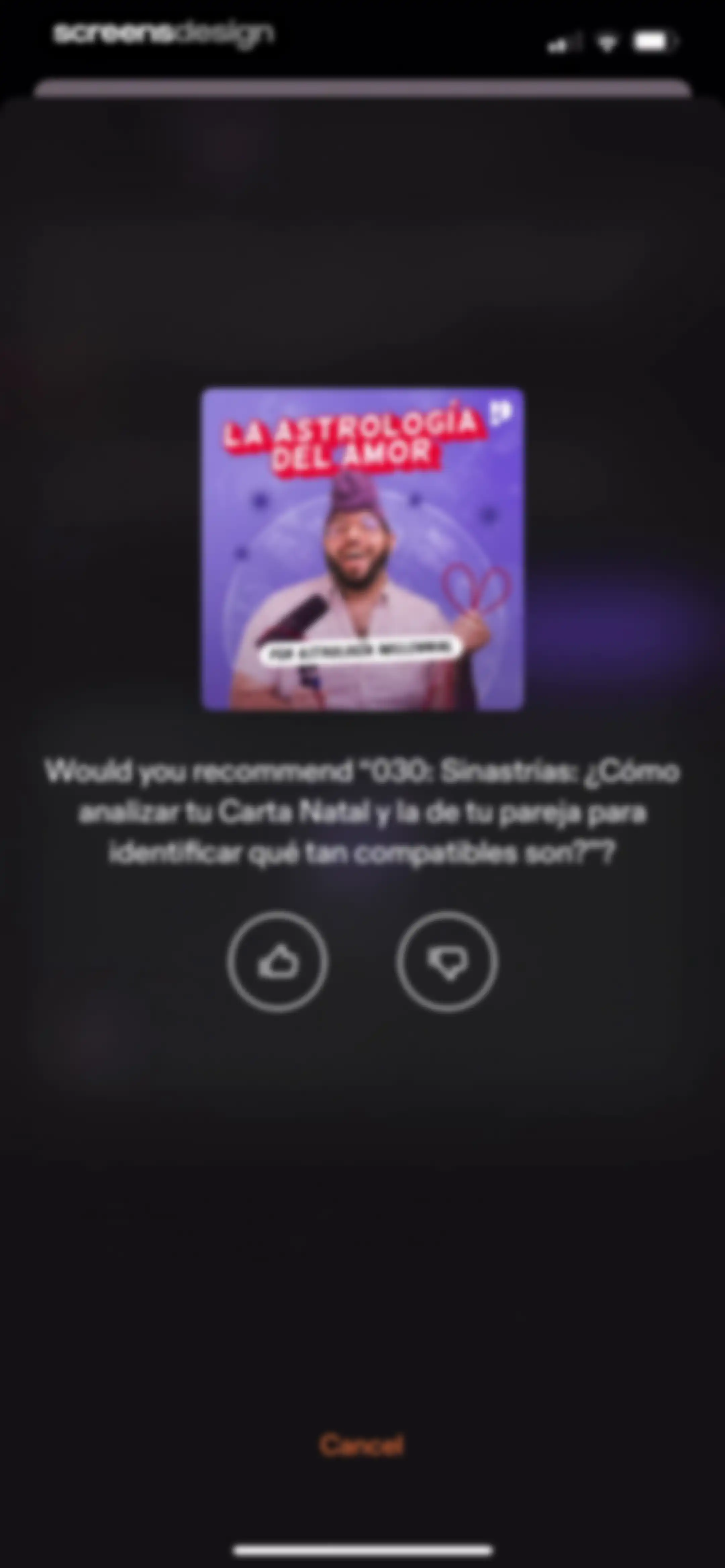 Podimo: Podcasts & audiobooks screen 73