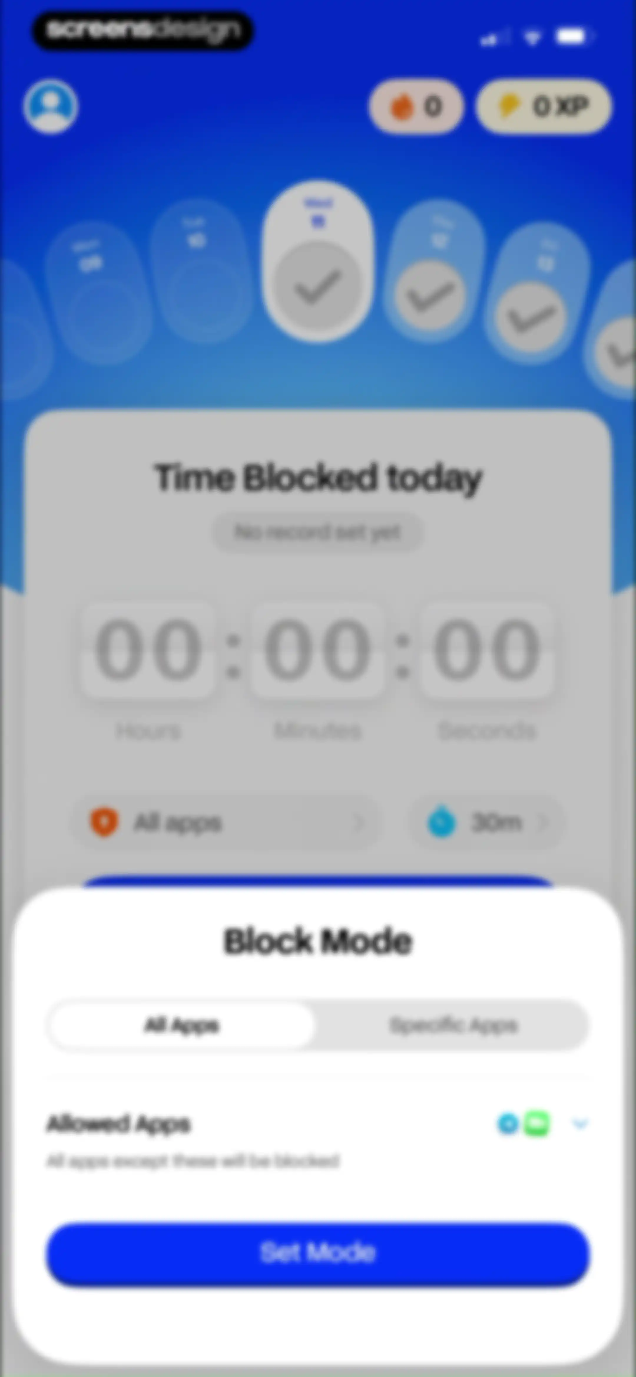 BePresent: Screen Time Control screen 56