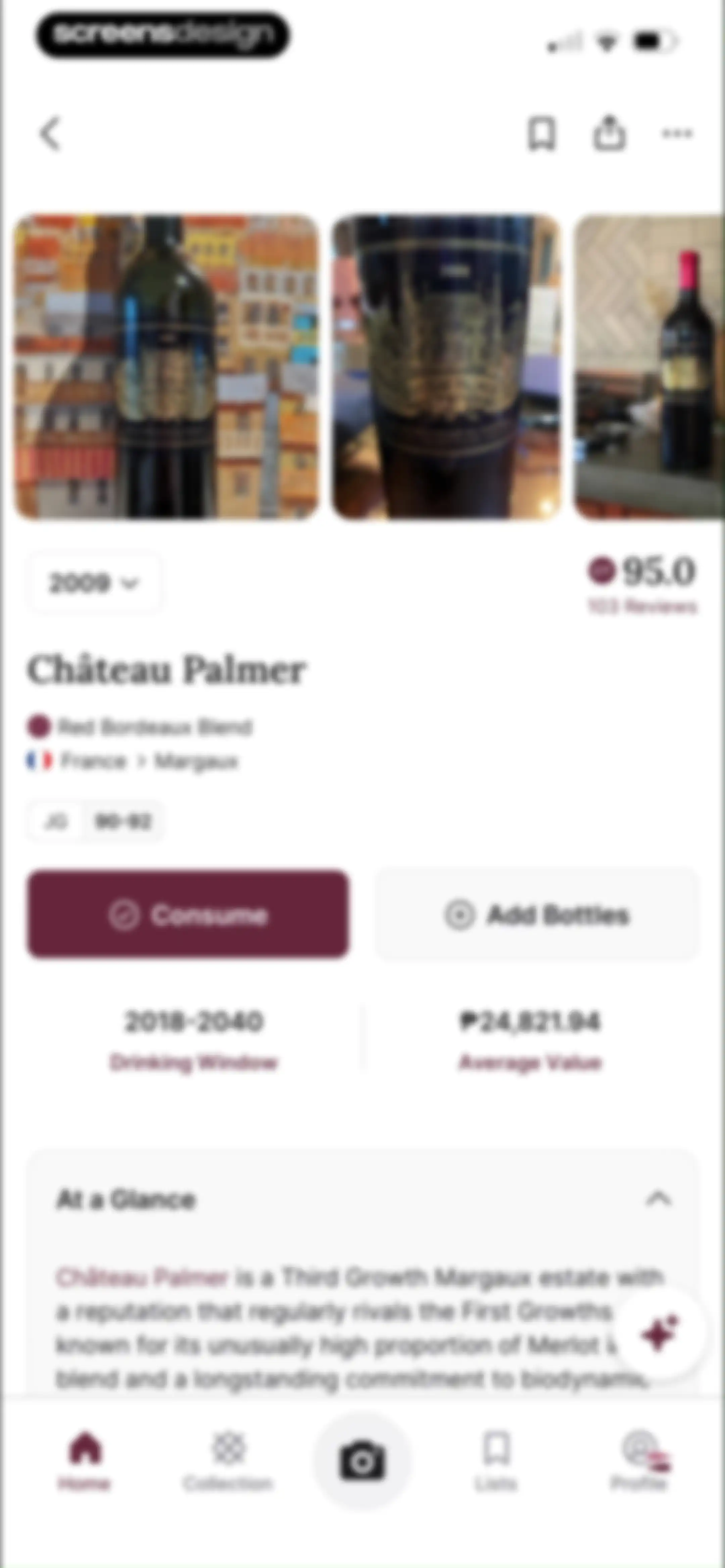 CellarTracker: #1 Wine Tracker screen 126