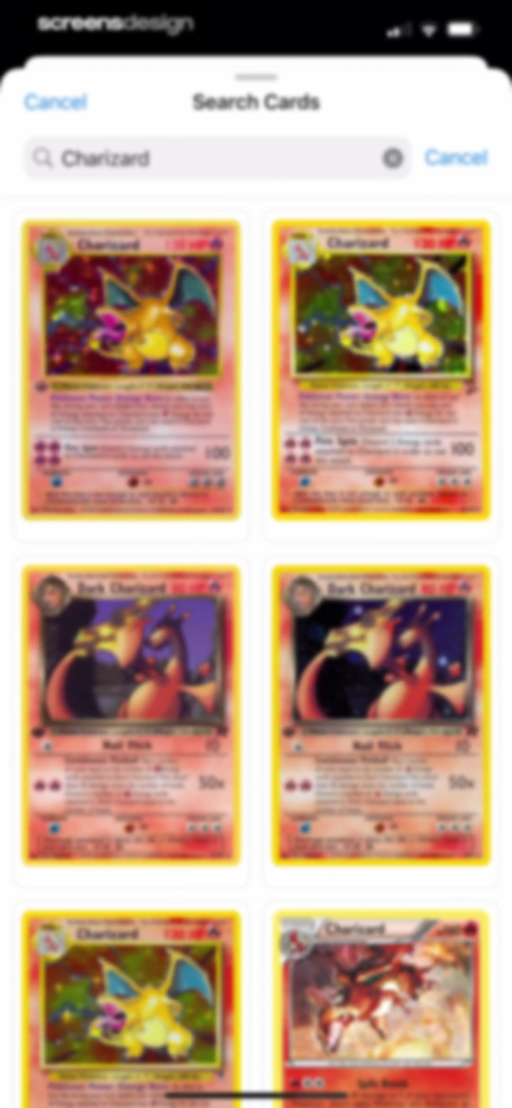 TCG Scanner Card - Pokechart screen 38