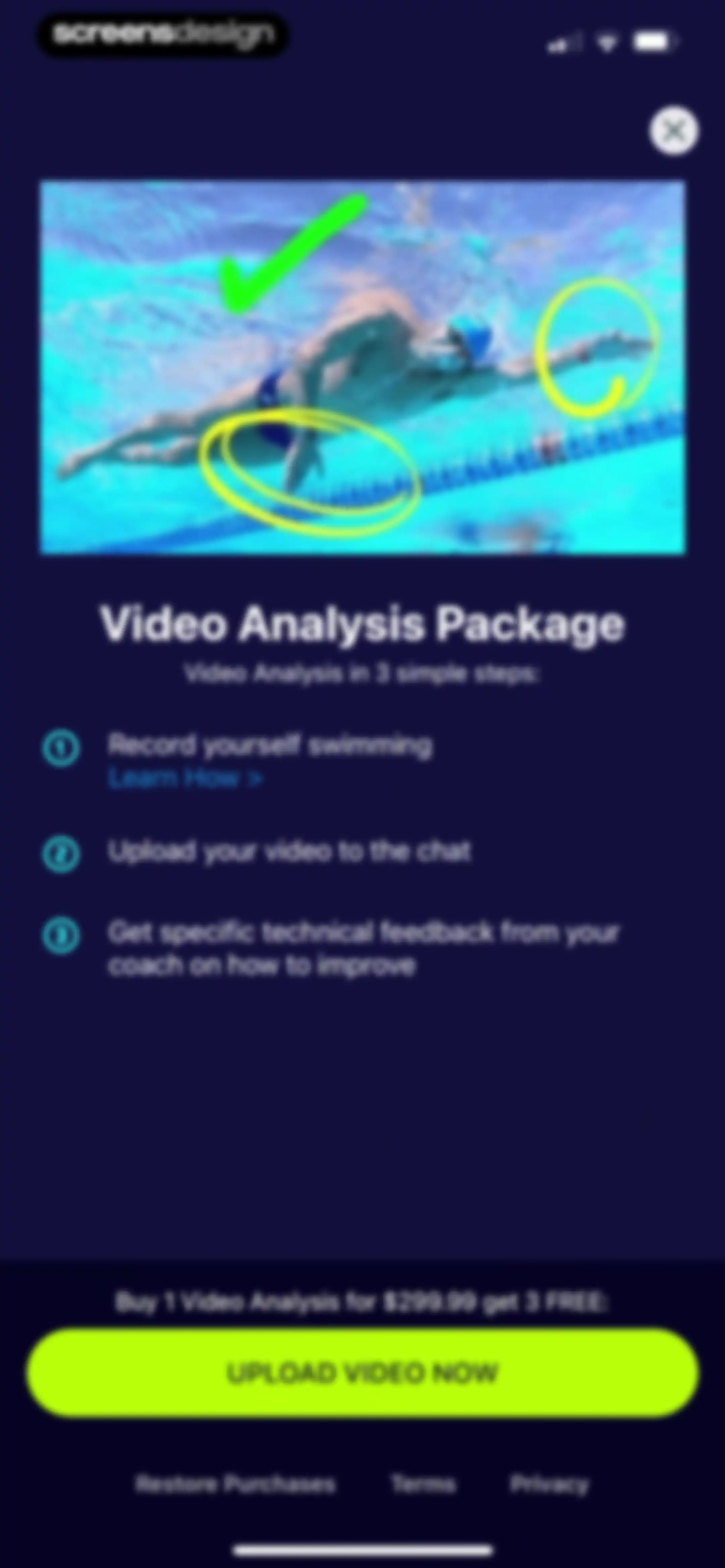 MySwimPro: #1 Swim Workout App screen 159