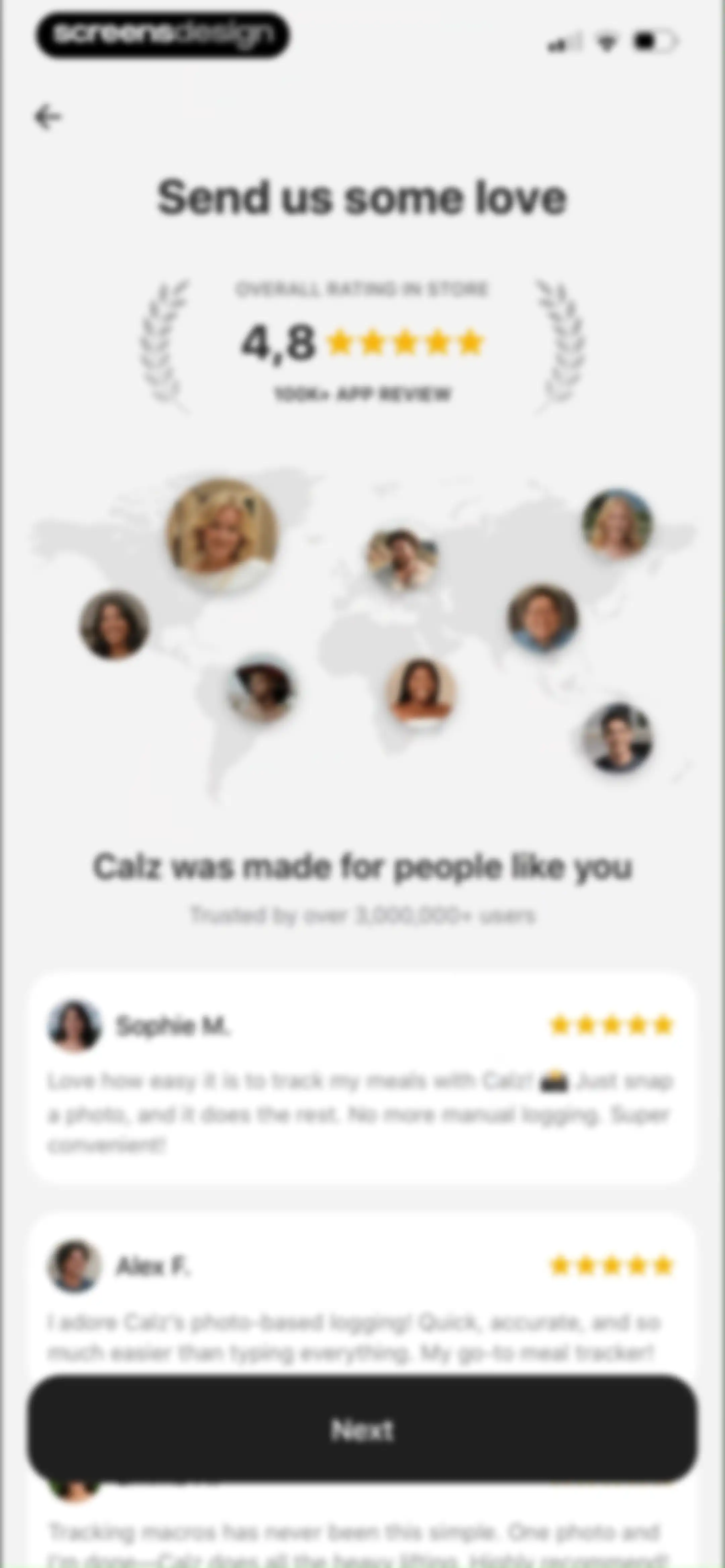 Calz - Calorie Counter AI screen 50