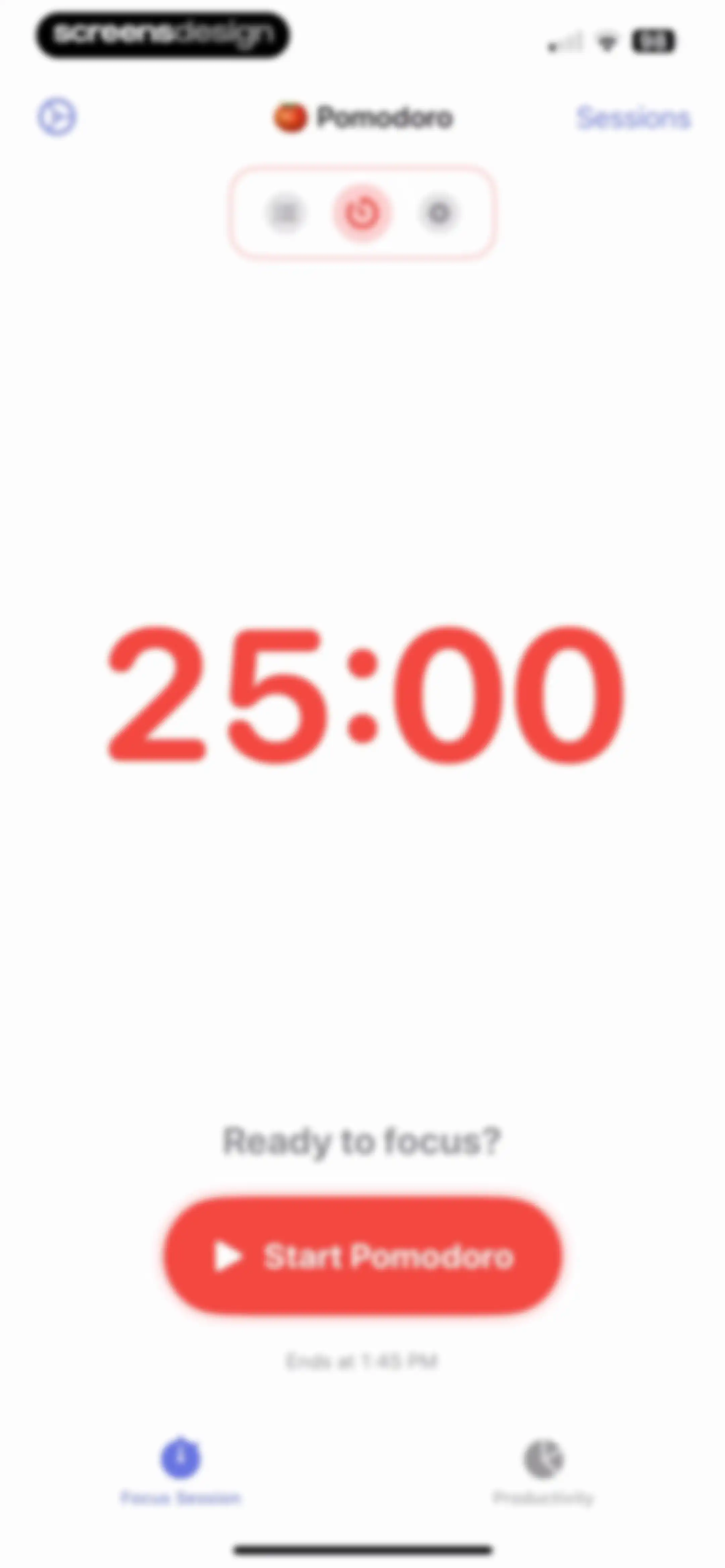 Focused Work - Pomodoro Timer screen 52