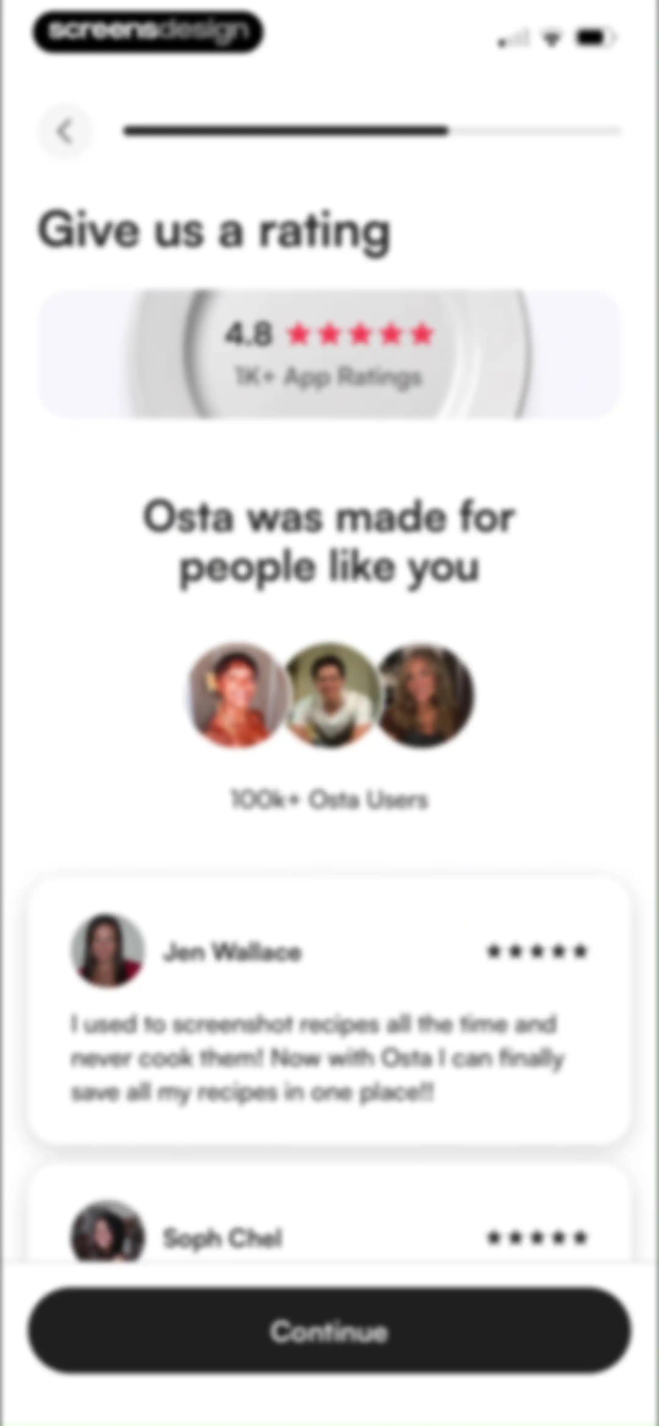 Osta: Save & Share Recipes screen 22