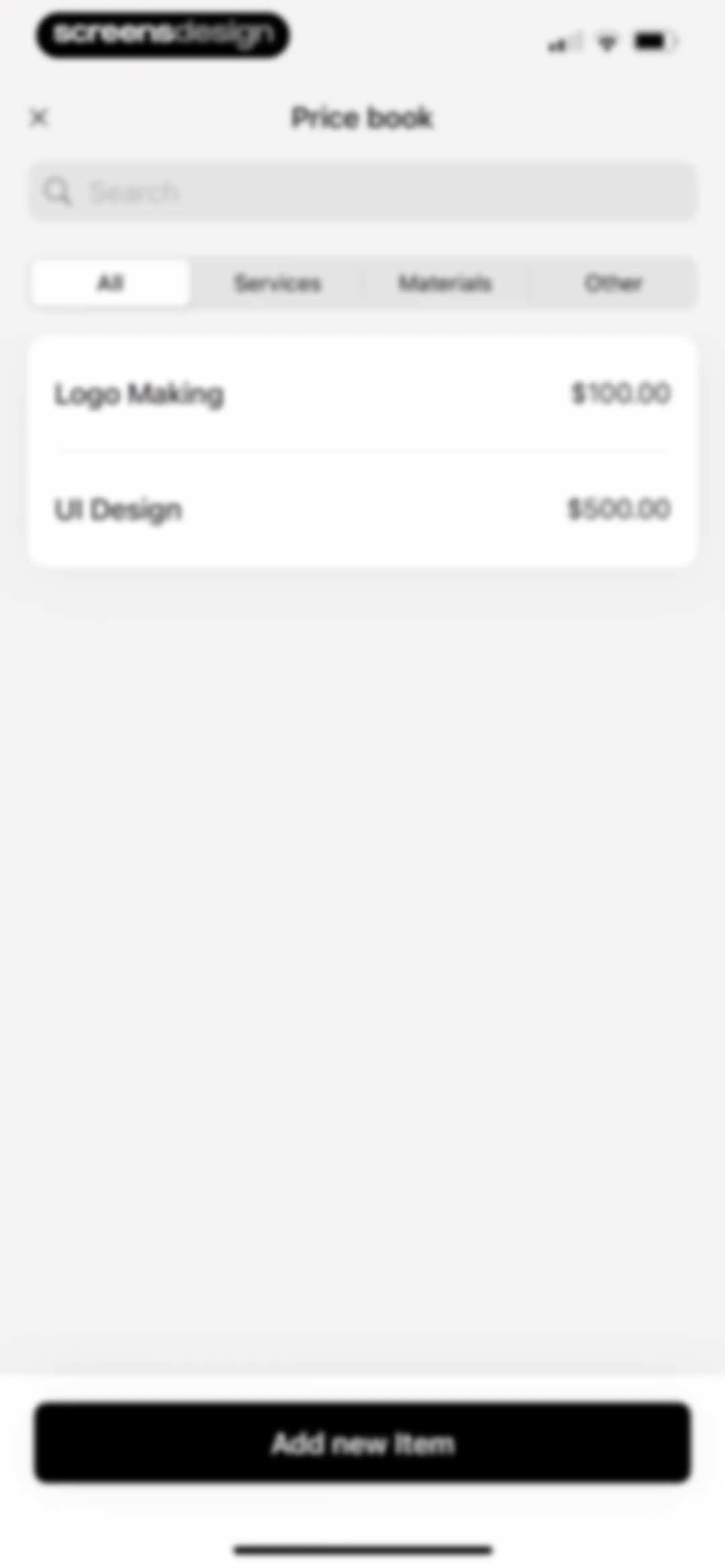 Invoice Maker ▸ Estimate App screen 45
