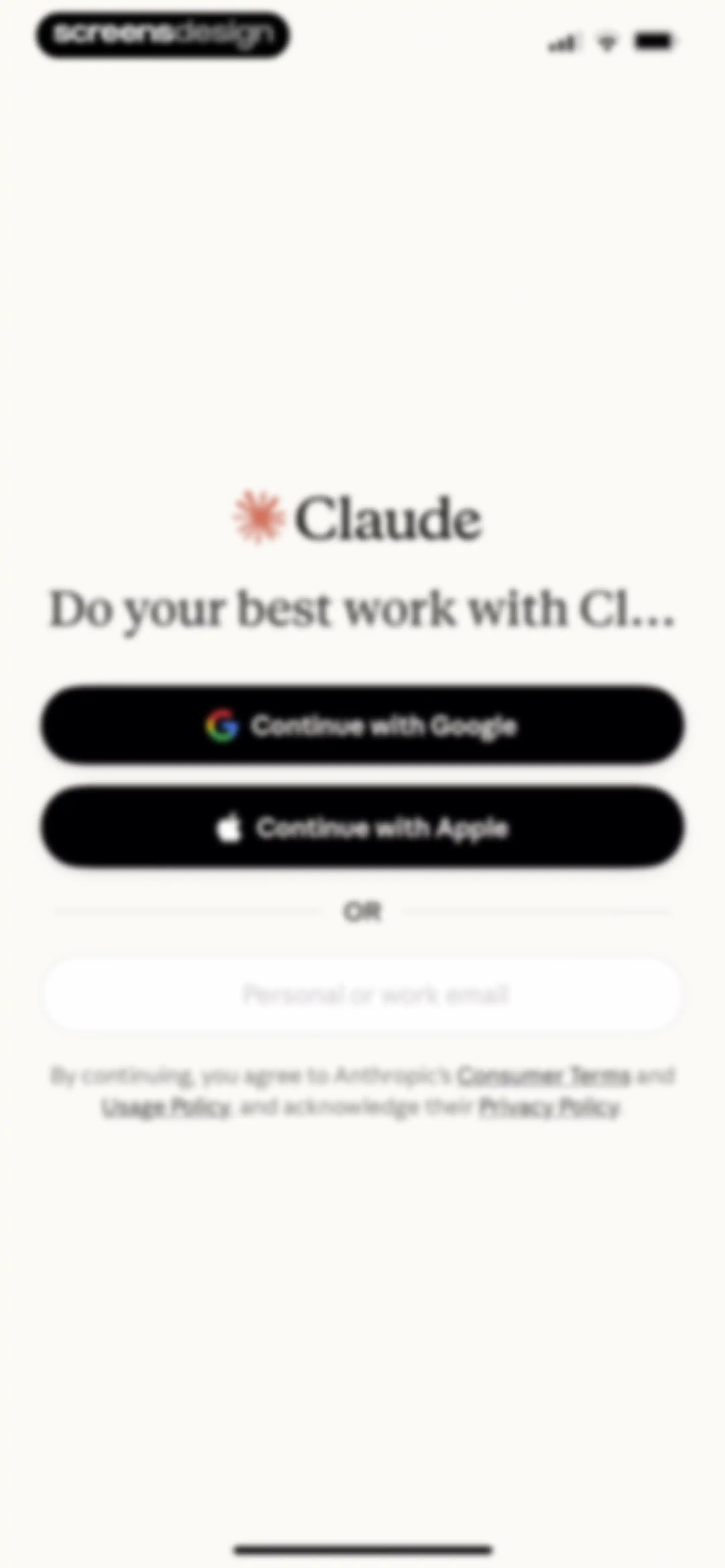 Claude by Anthropic screen 1