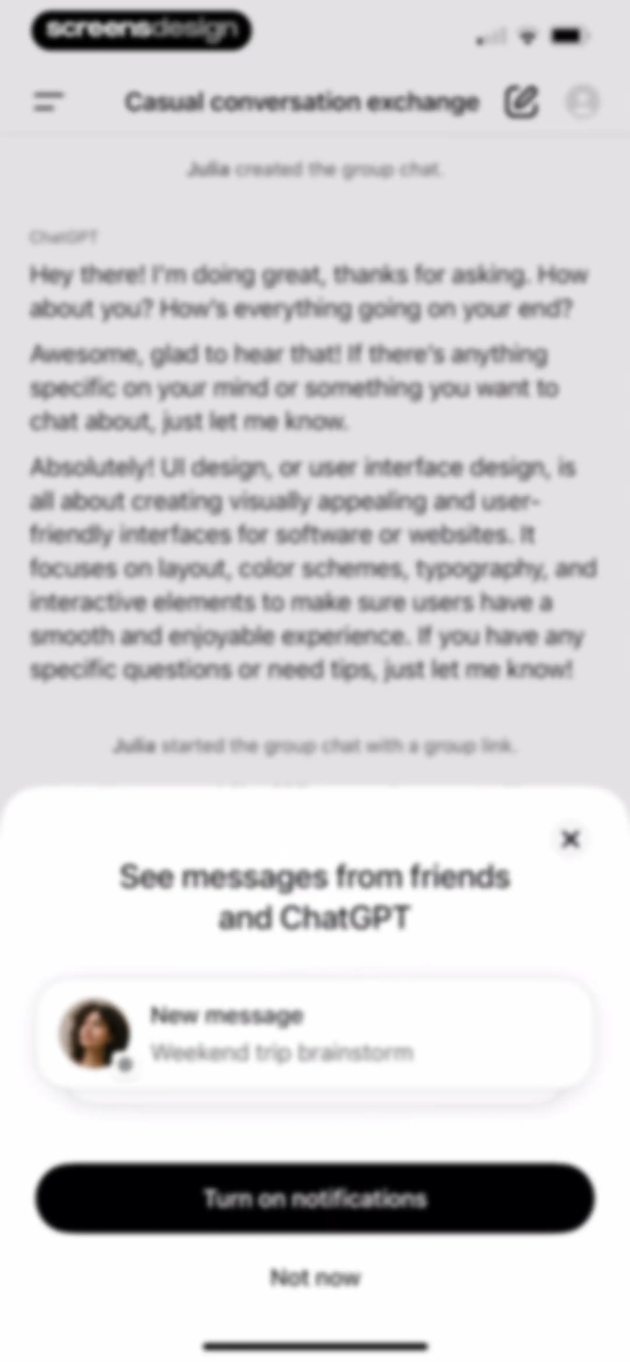 ChatGPT screen 46