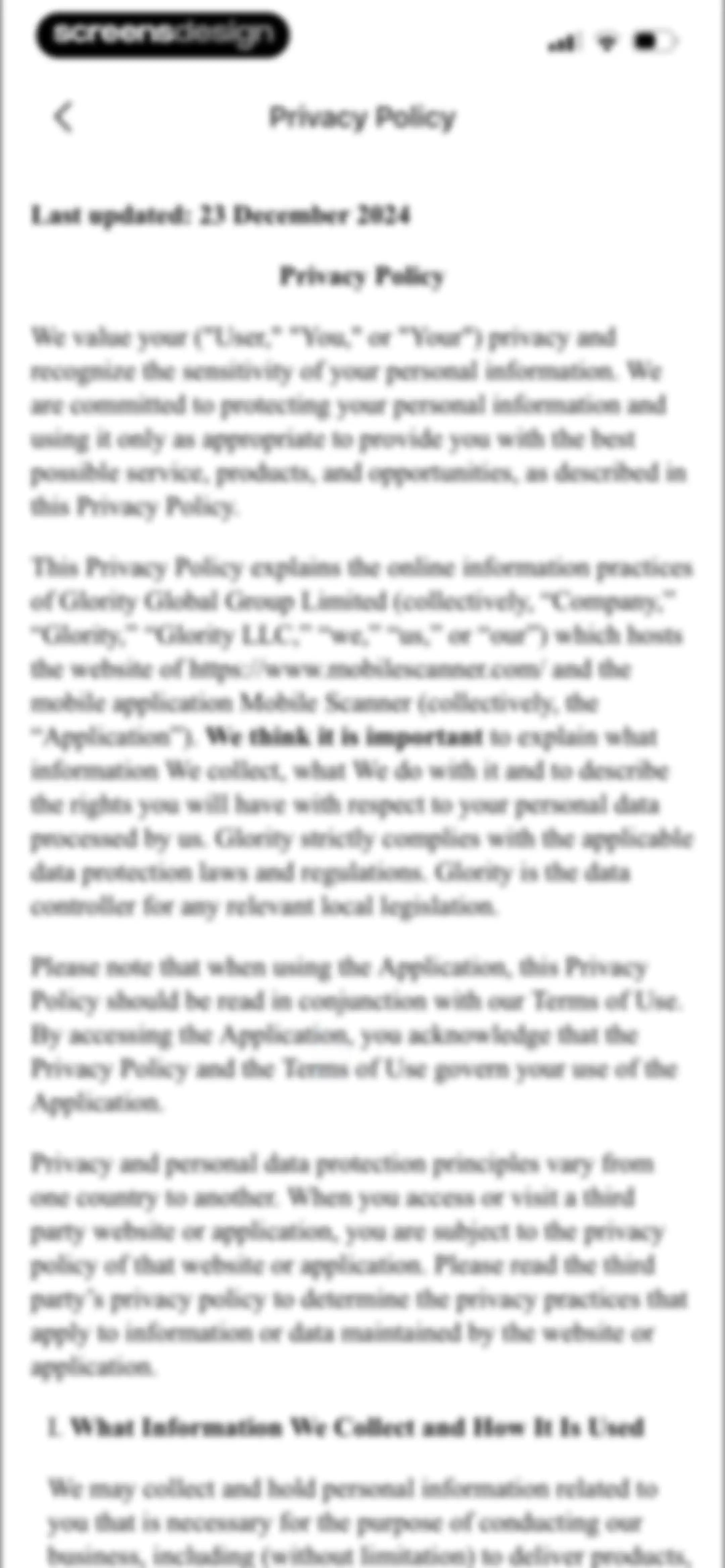 Mobile Scanner App - Scan PDF screen 77