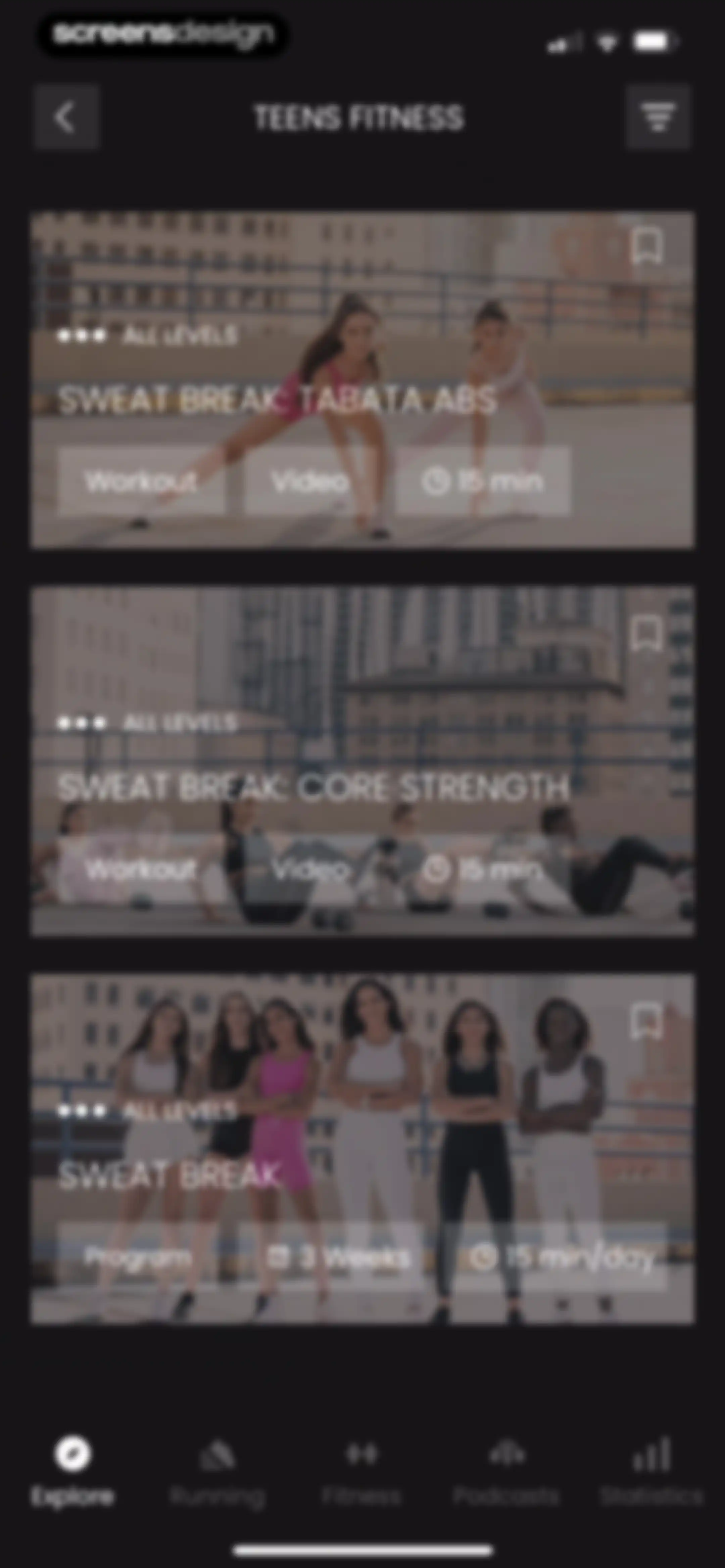Made4 - Fitness & Running screen 45