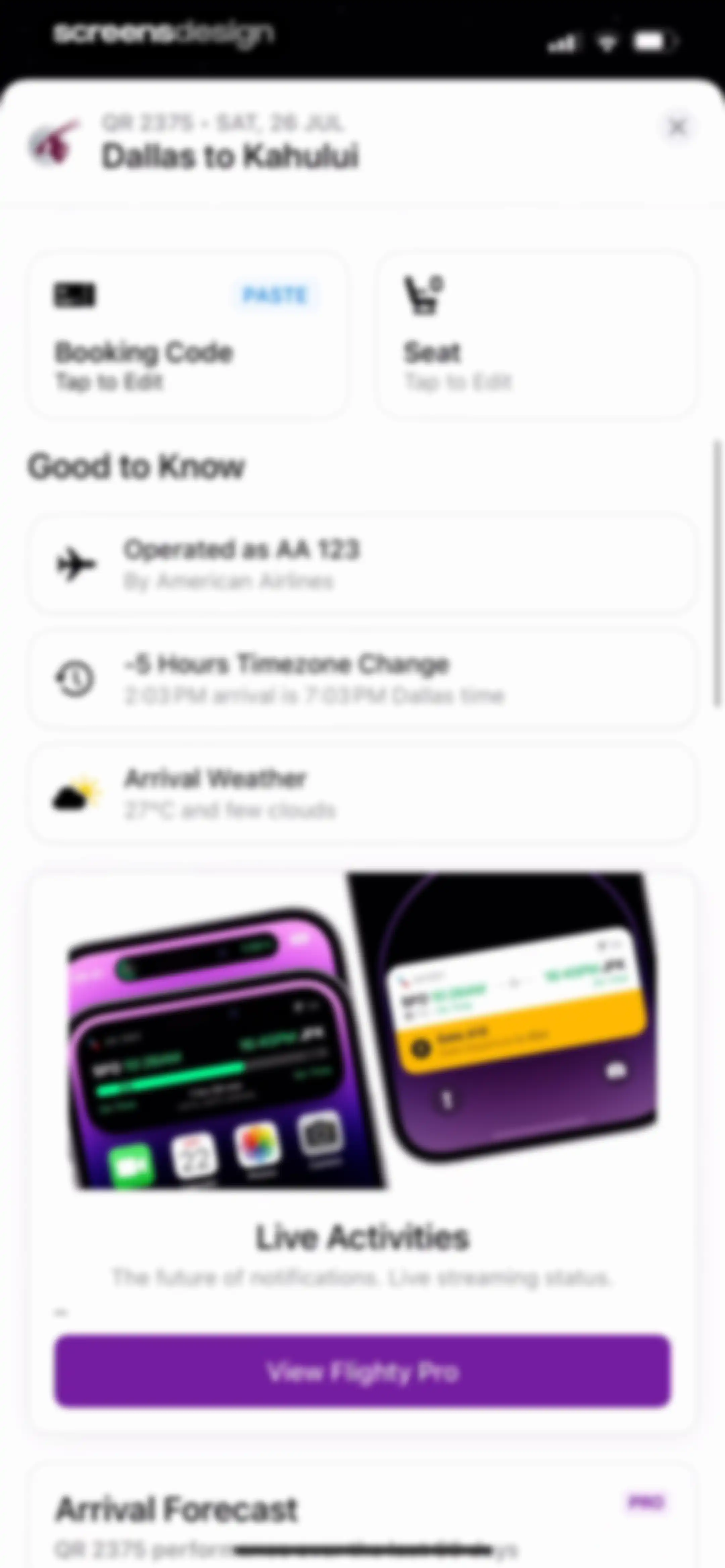 Flighty – Live Flight Tracker screen 71