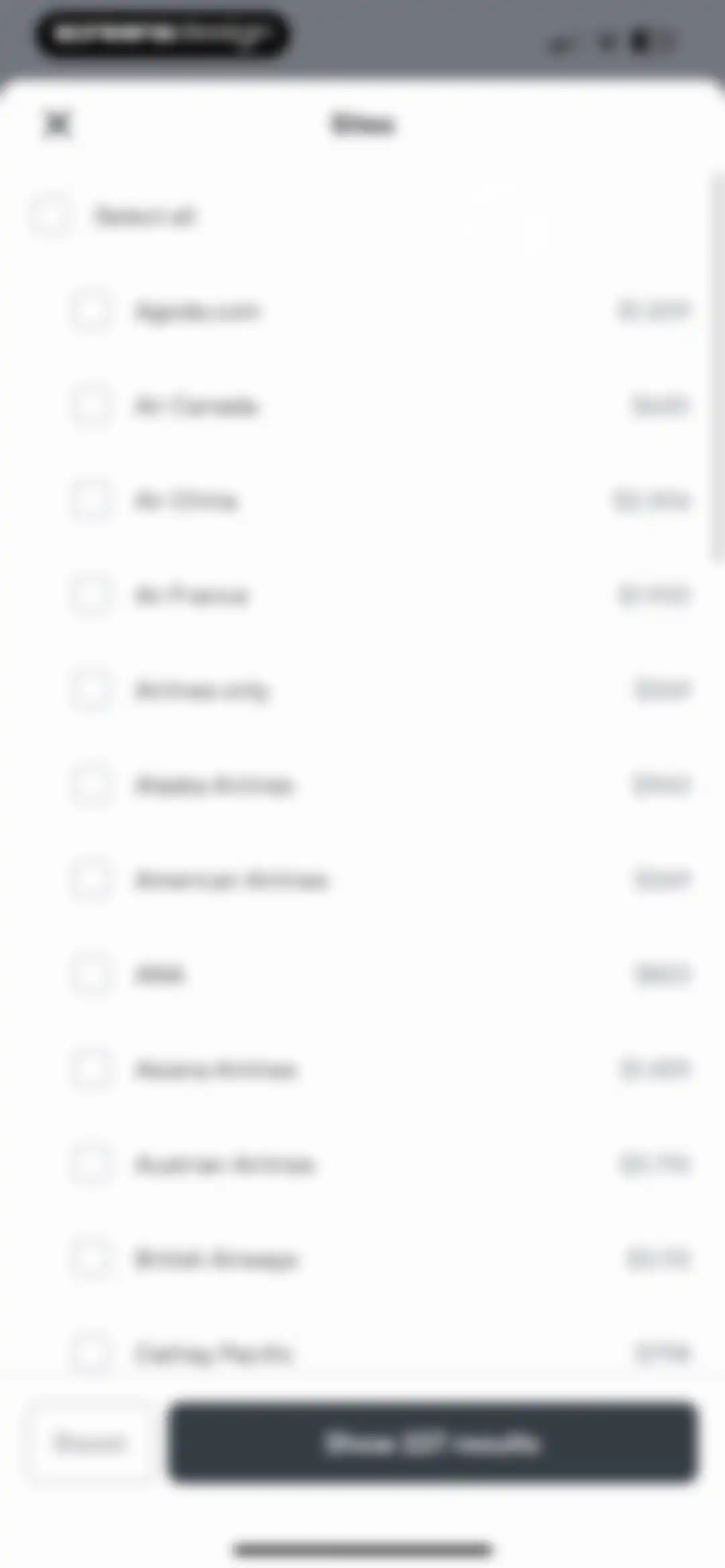 KAYAK: Flights, Hotels & Cars screen 32
