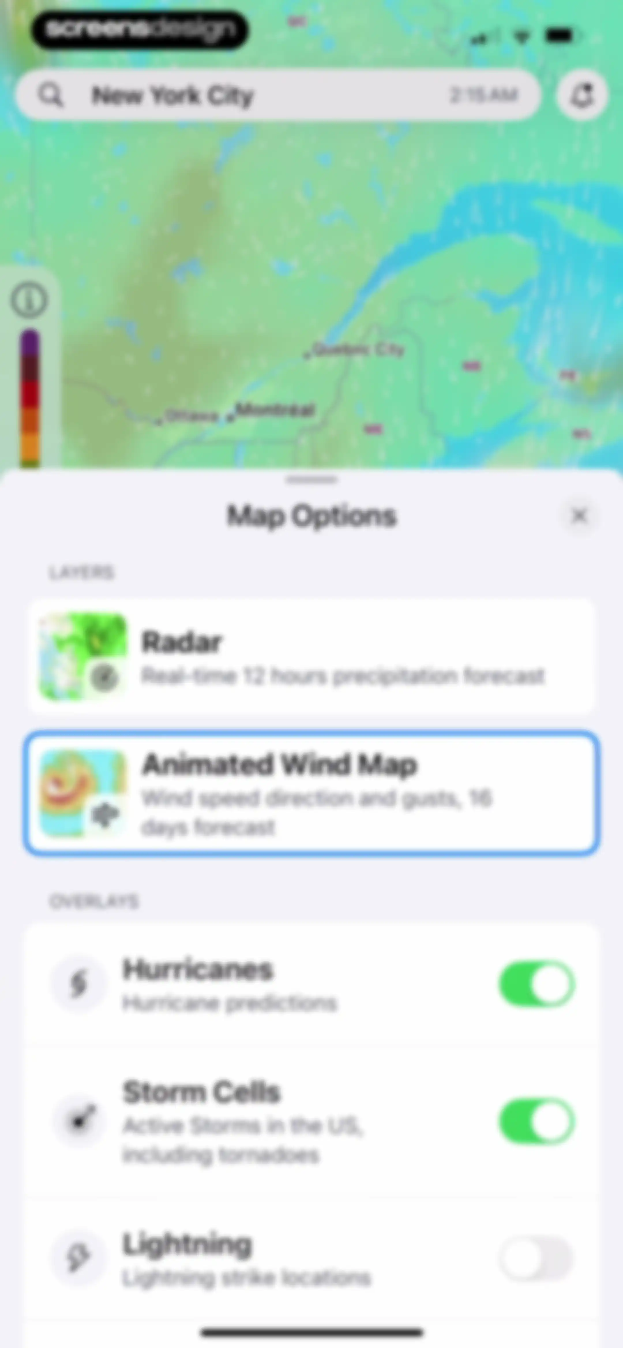 Weather Radar - NOAA Channel screen 20