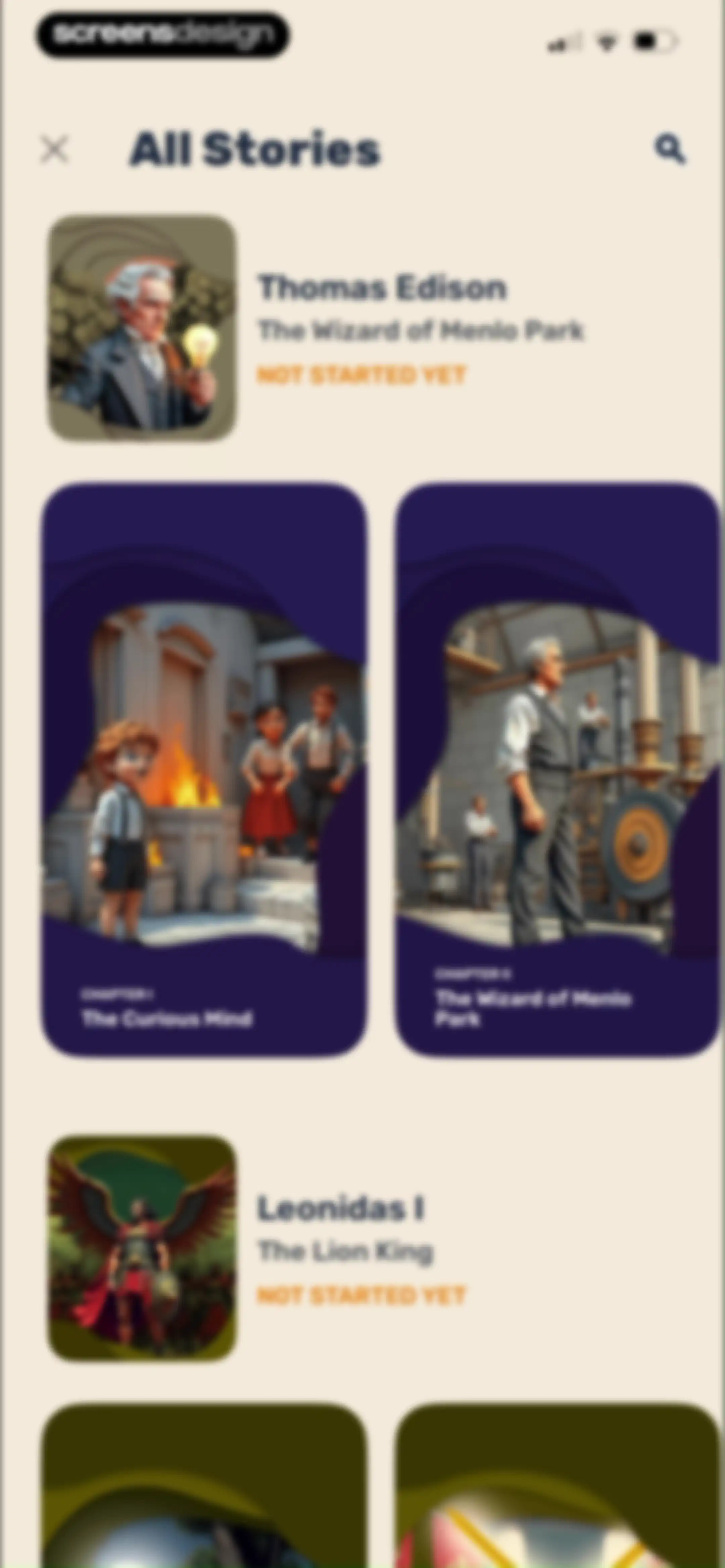 Paladin: Learn History screen 96