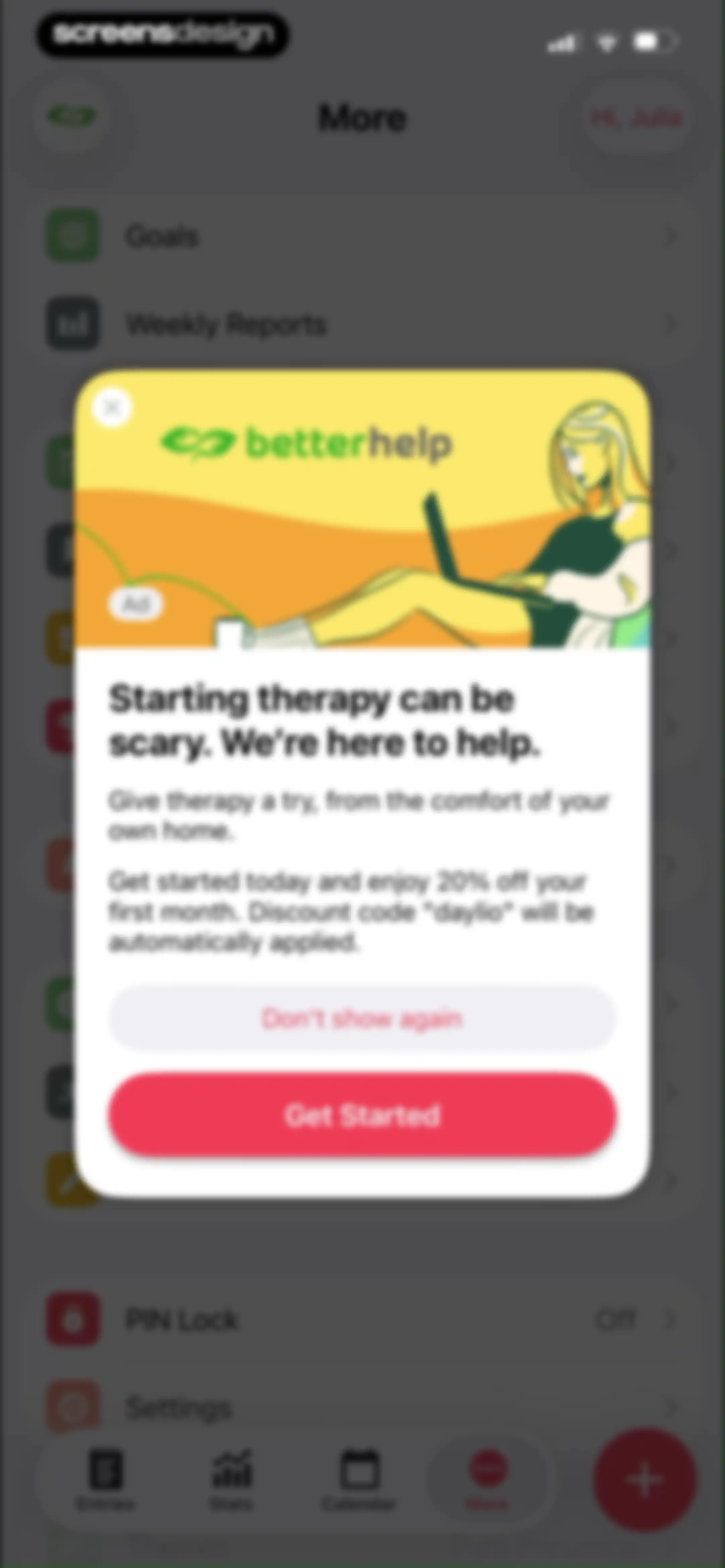 Daylio Journal - Mood Tracker screen 126