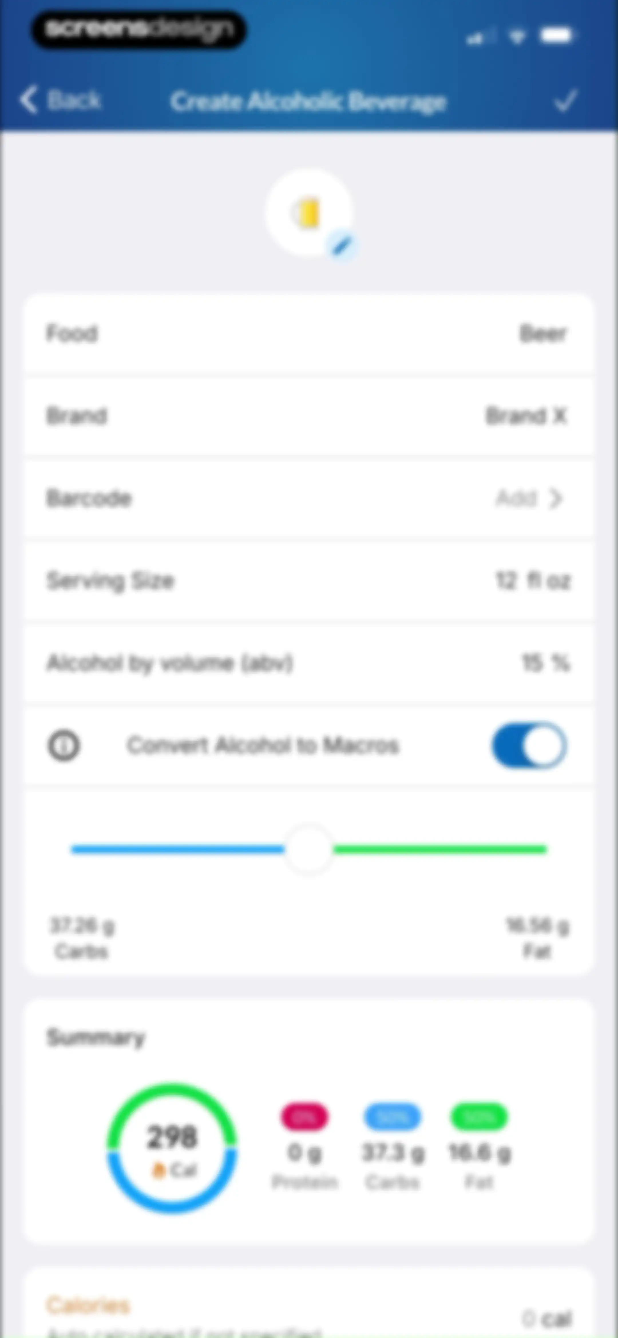 MacrosFirst - Macro Tracker screen 61