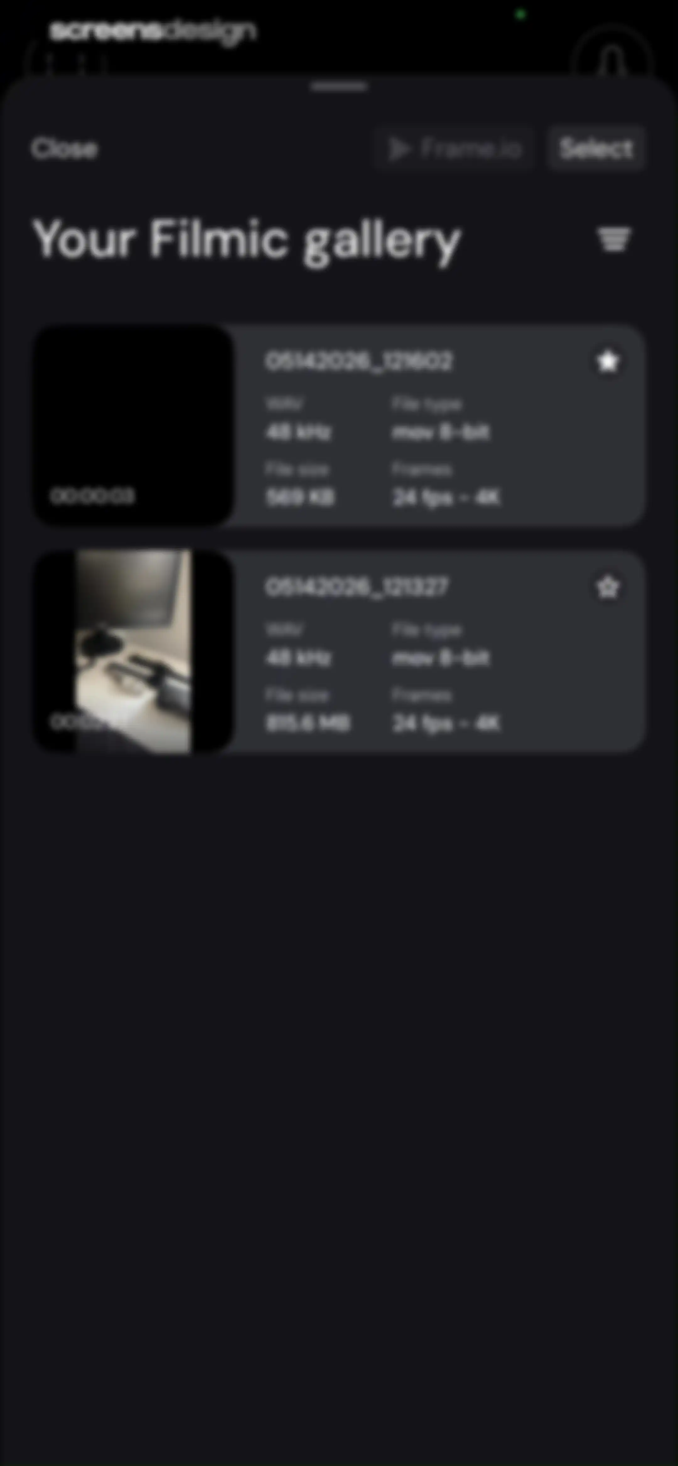 Filmic Pro－Video Camera screen 41