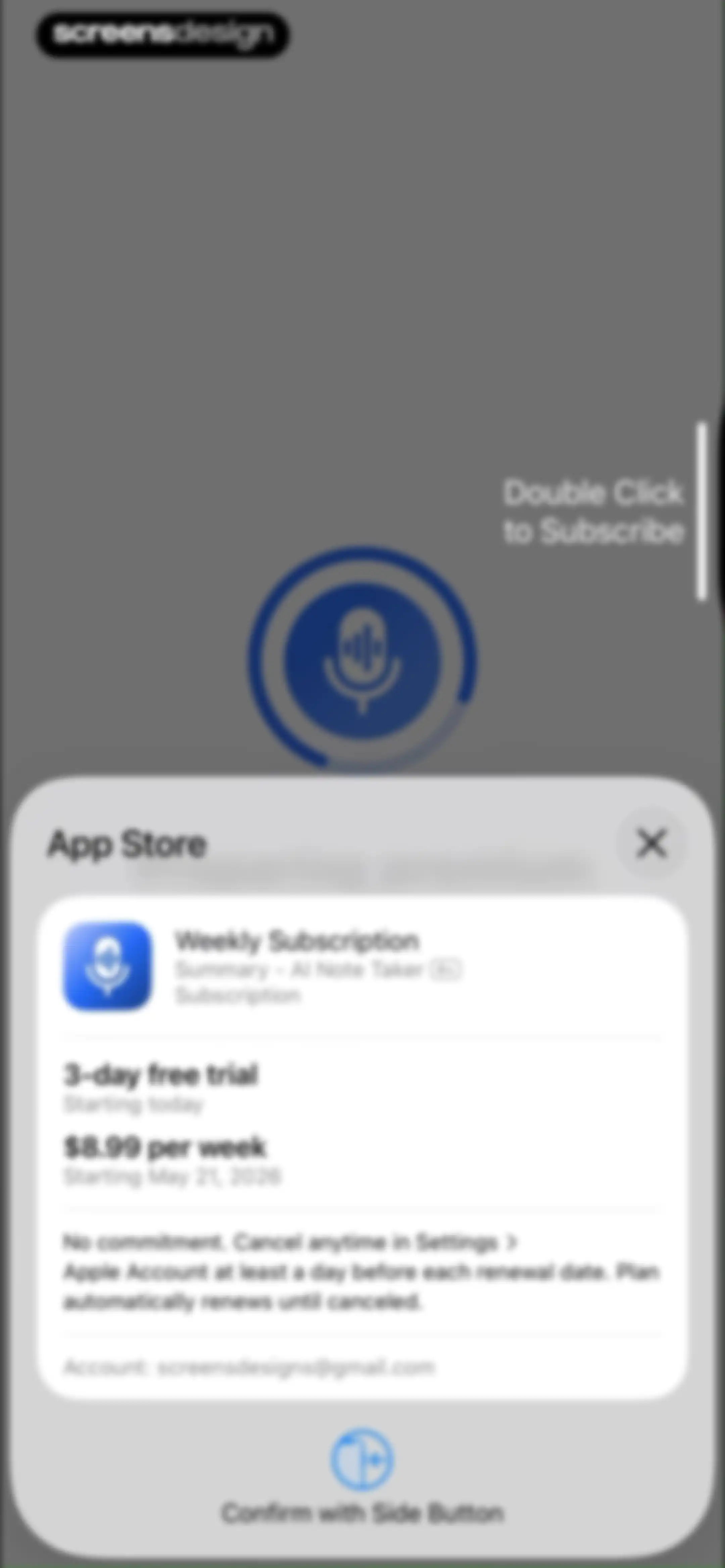 Summary - AI Note Taker screen 28