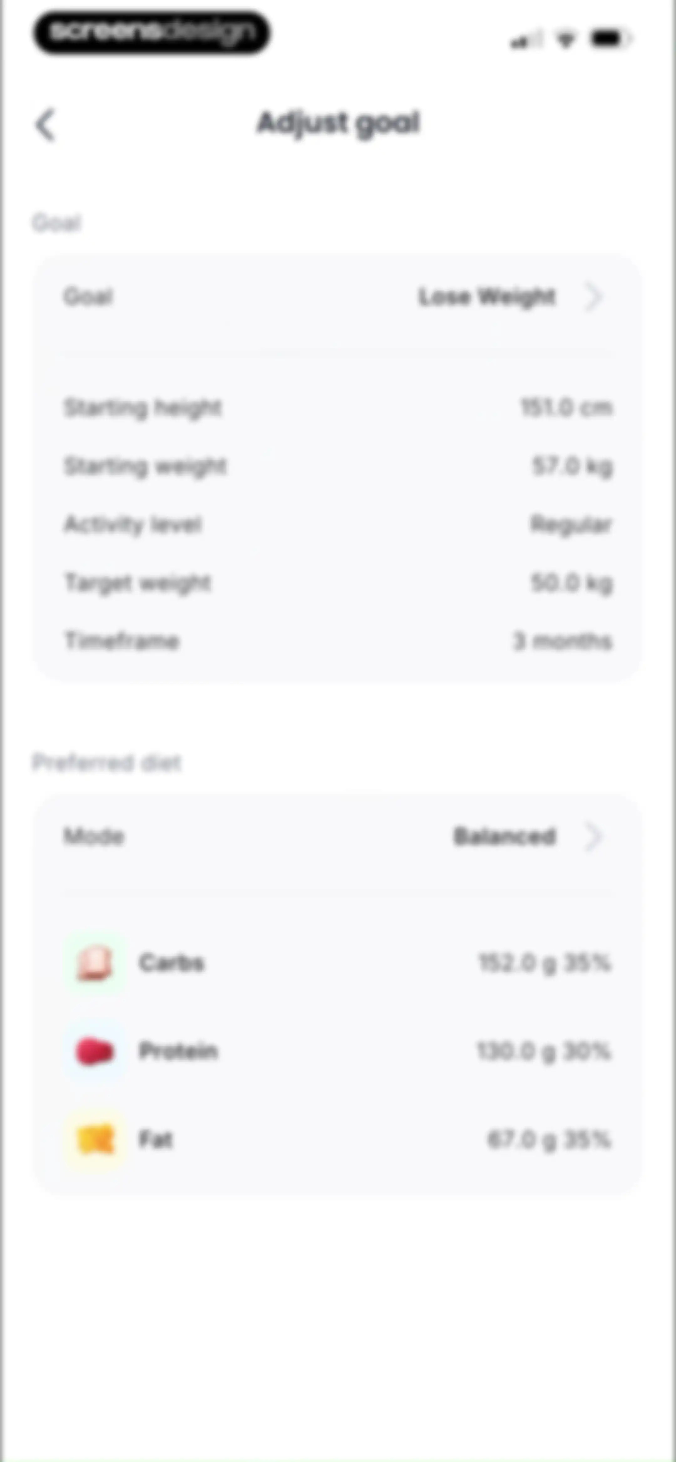 Kalguroo: AI Calorie Tracker screen 133