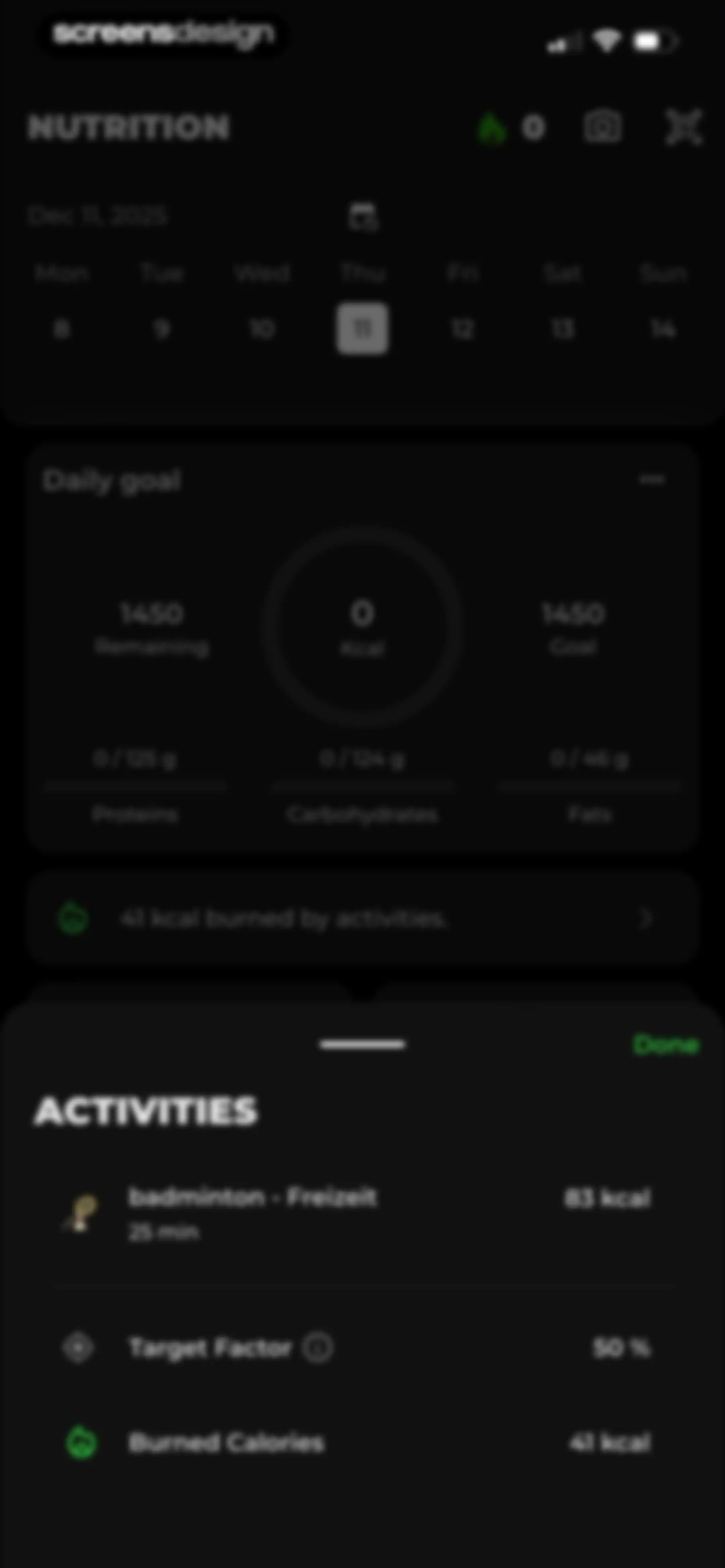 MCI - Personal Training AI screen 149