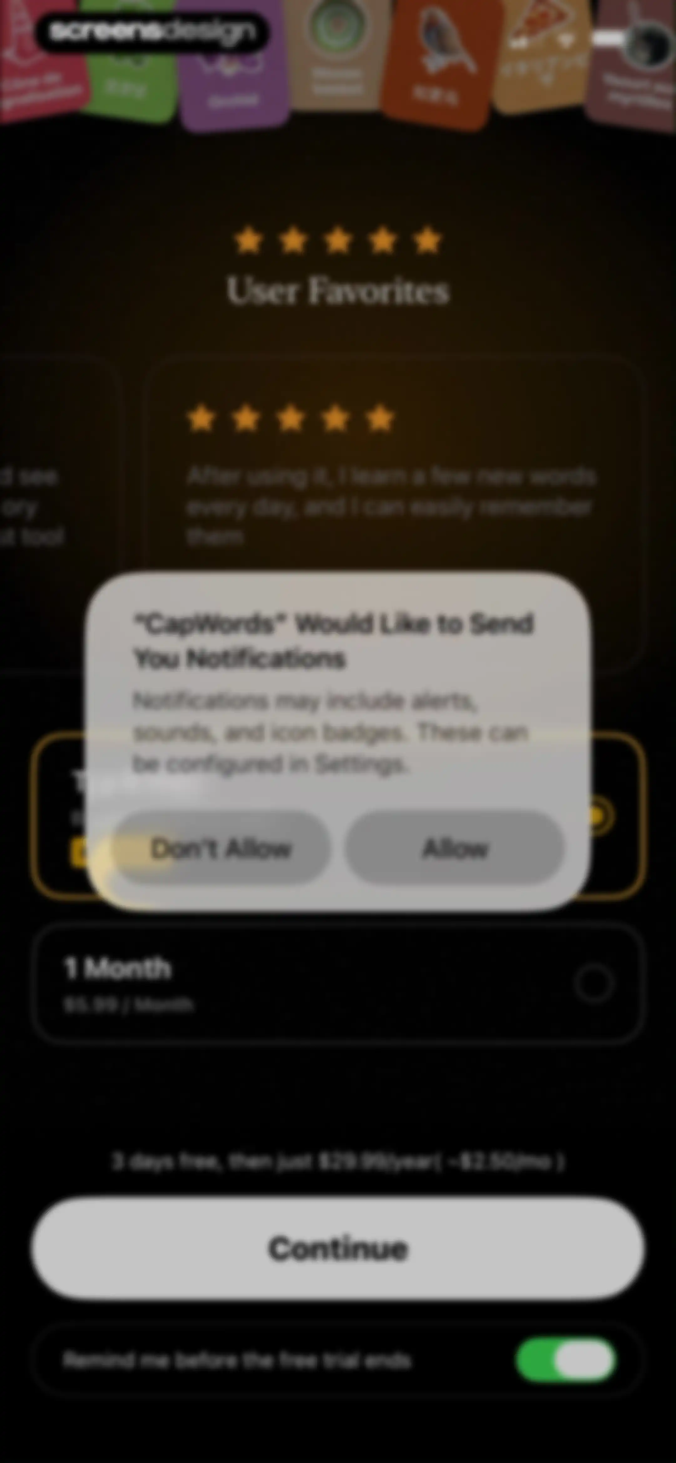 CapWords: AI Language Tutor screen 14
