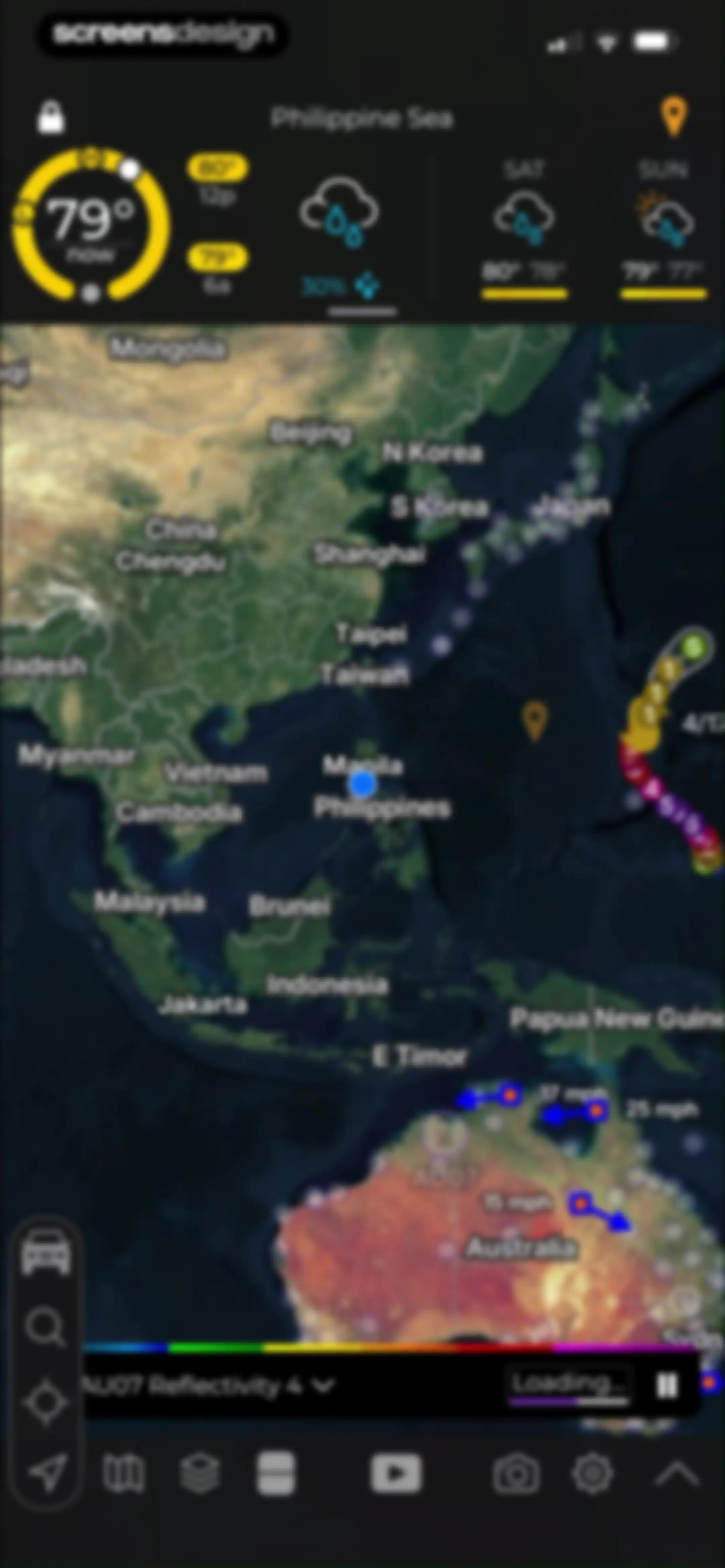 MyRadar Accurate Weather Radar screen 63