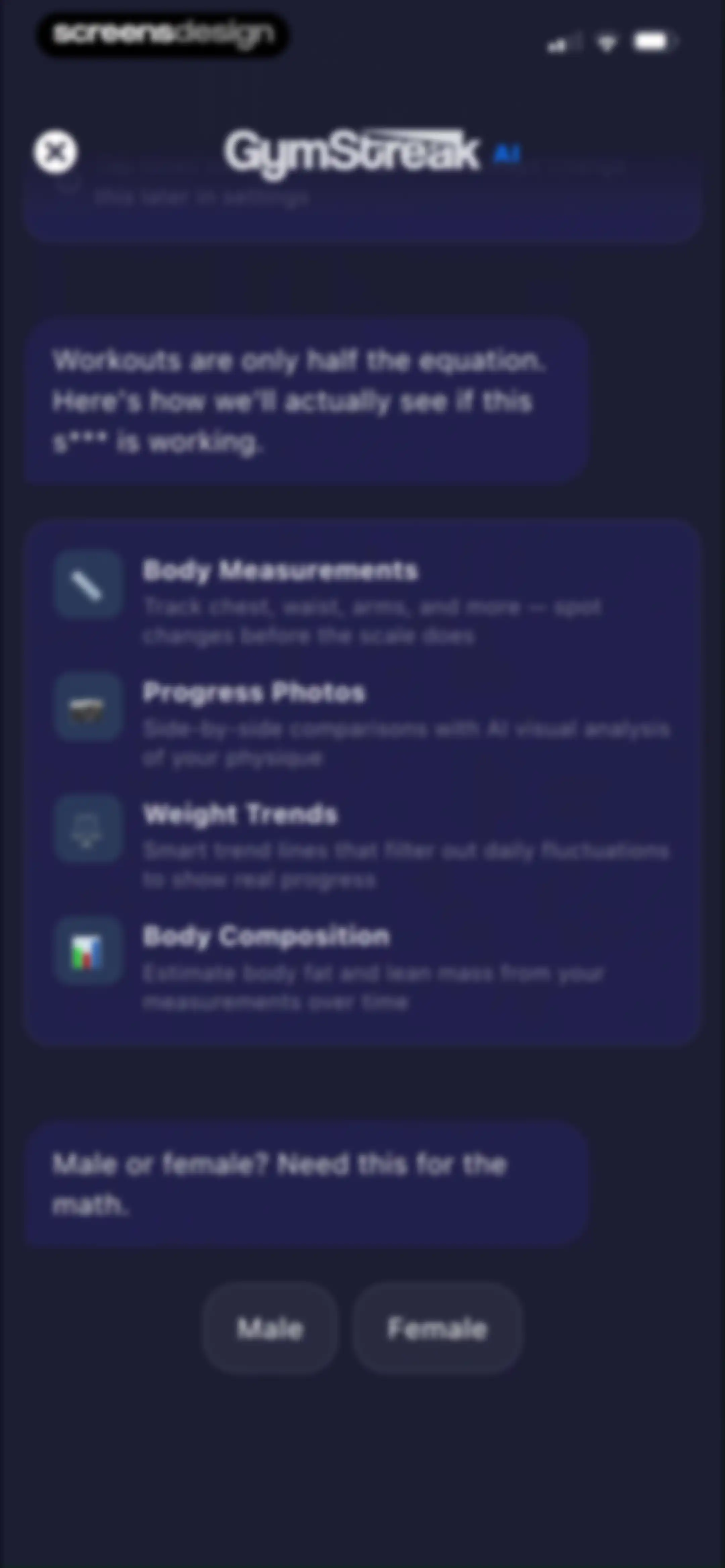 GymStreak: AI Personal Trainer screen 33