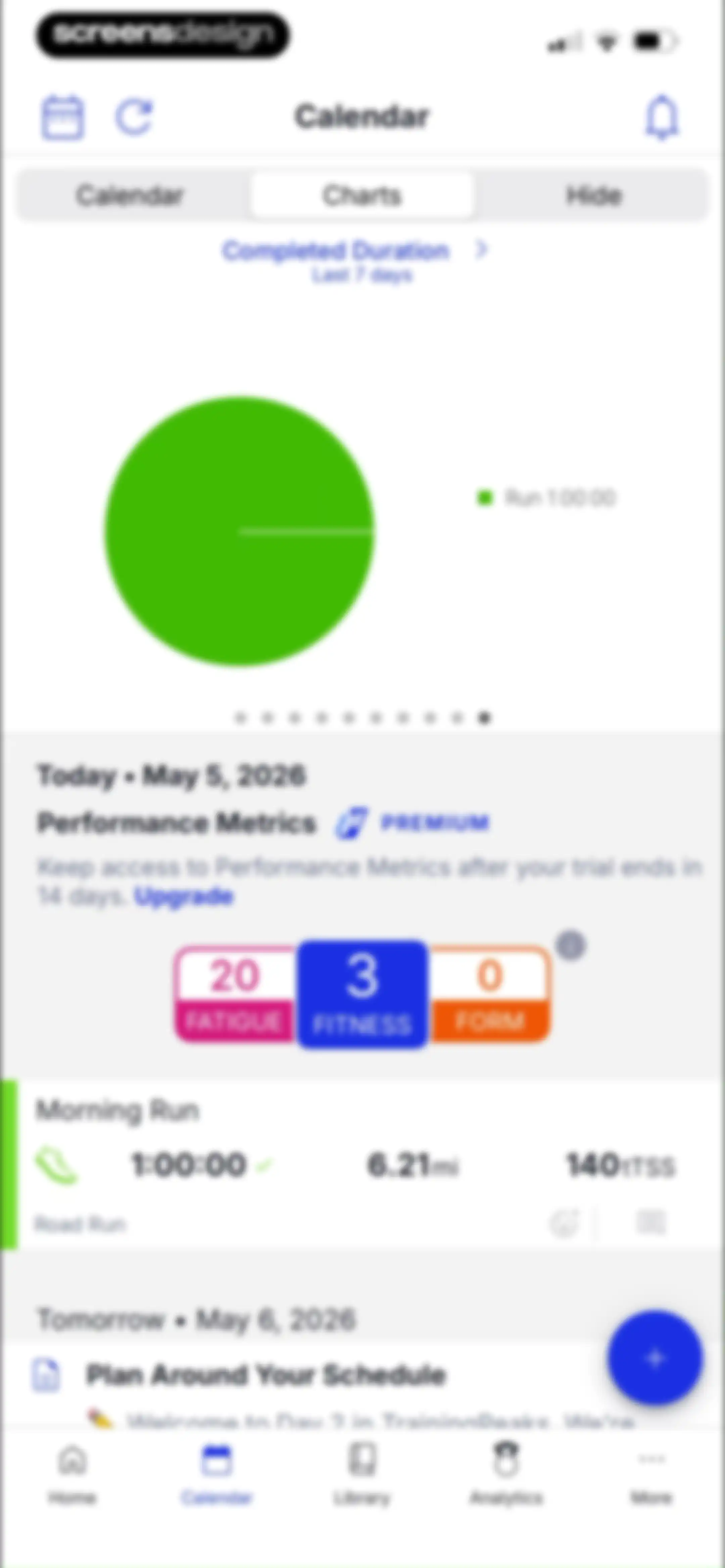 TrainingPeaks: Plan Train Lift screen 69
