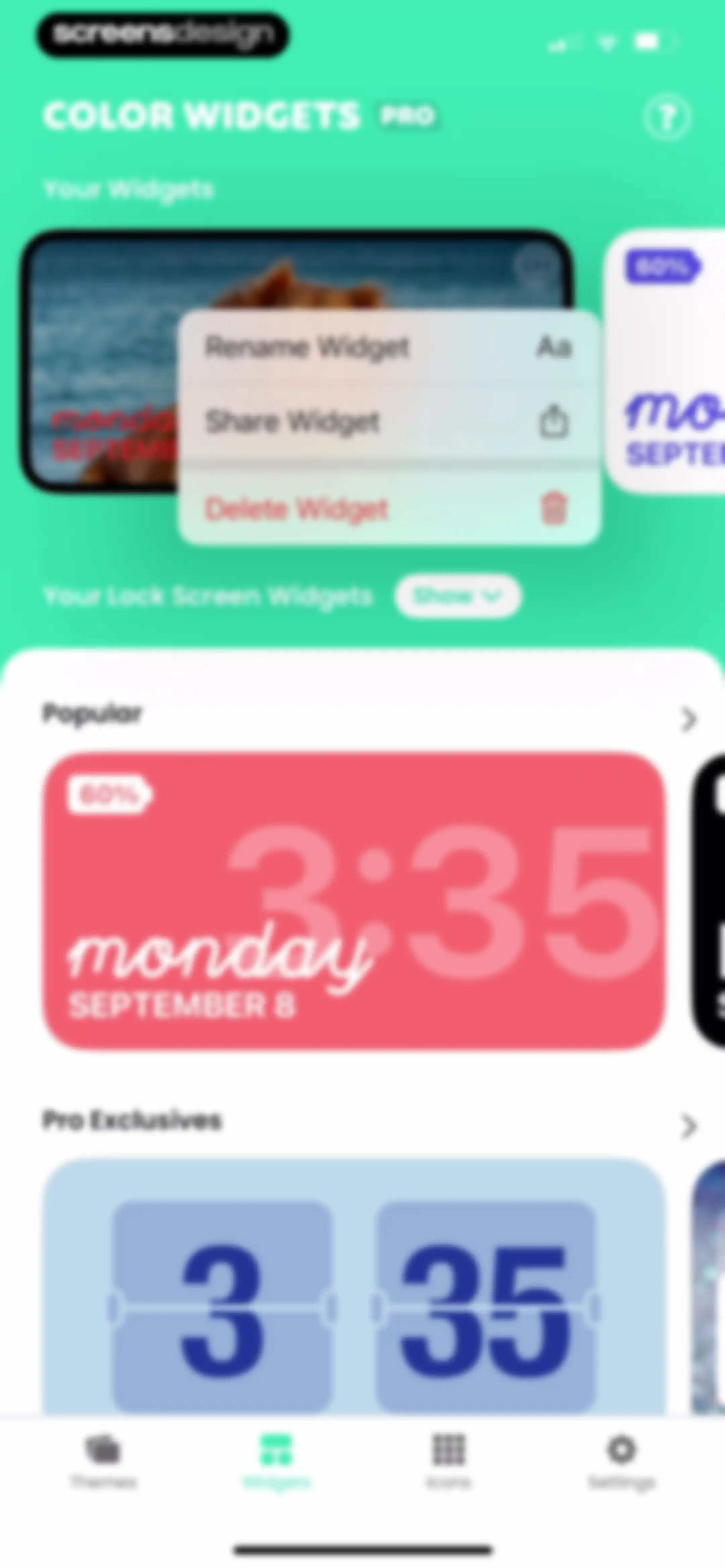 Color Widgets screen 31