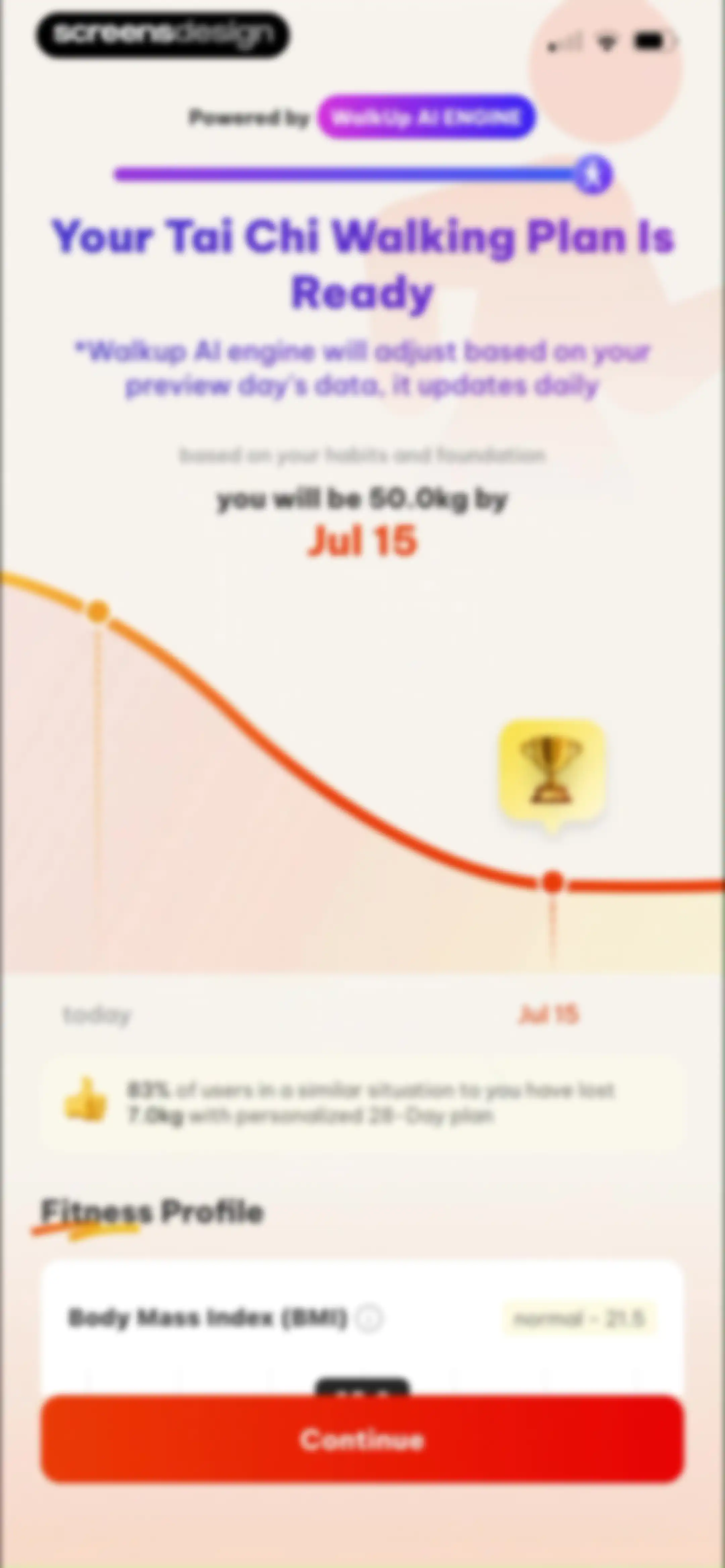 WalkUp | Weight Loss Tracker screen 27