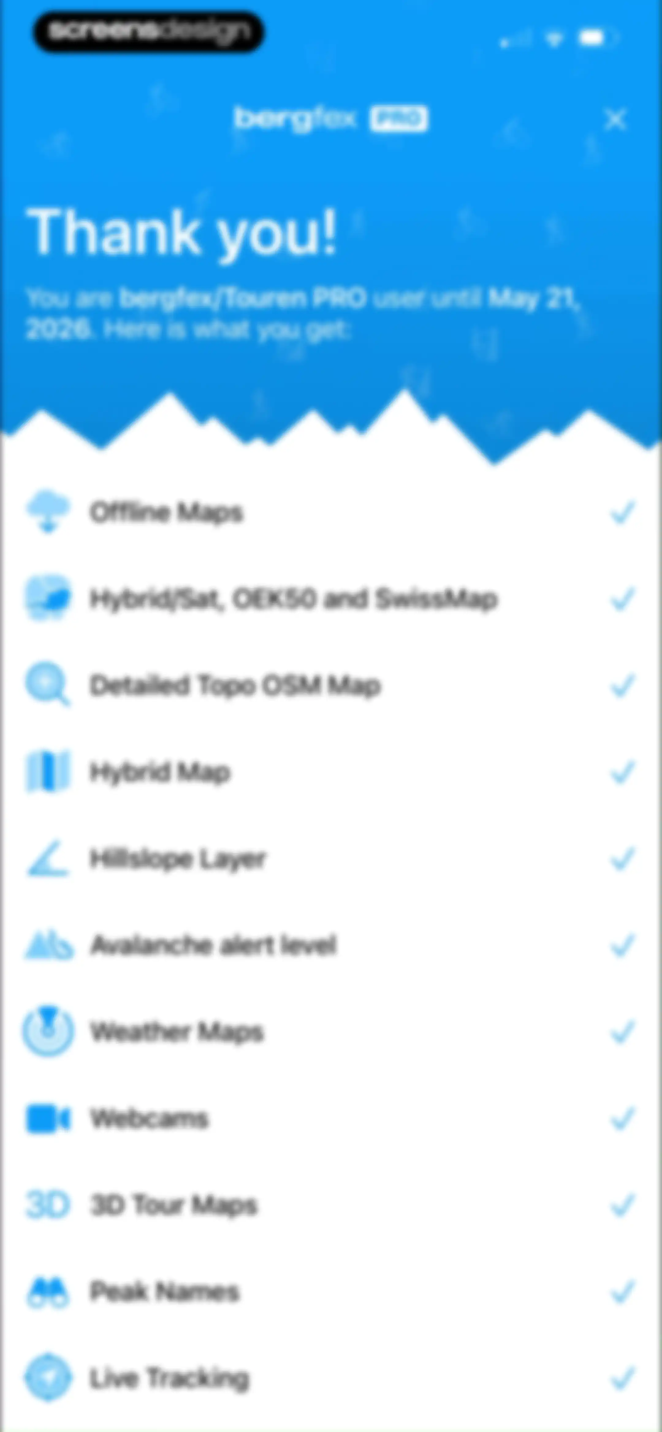 bergfex: Hiking & Tracking screen 113