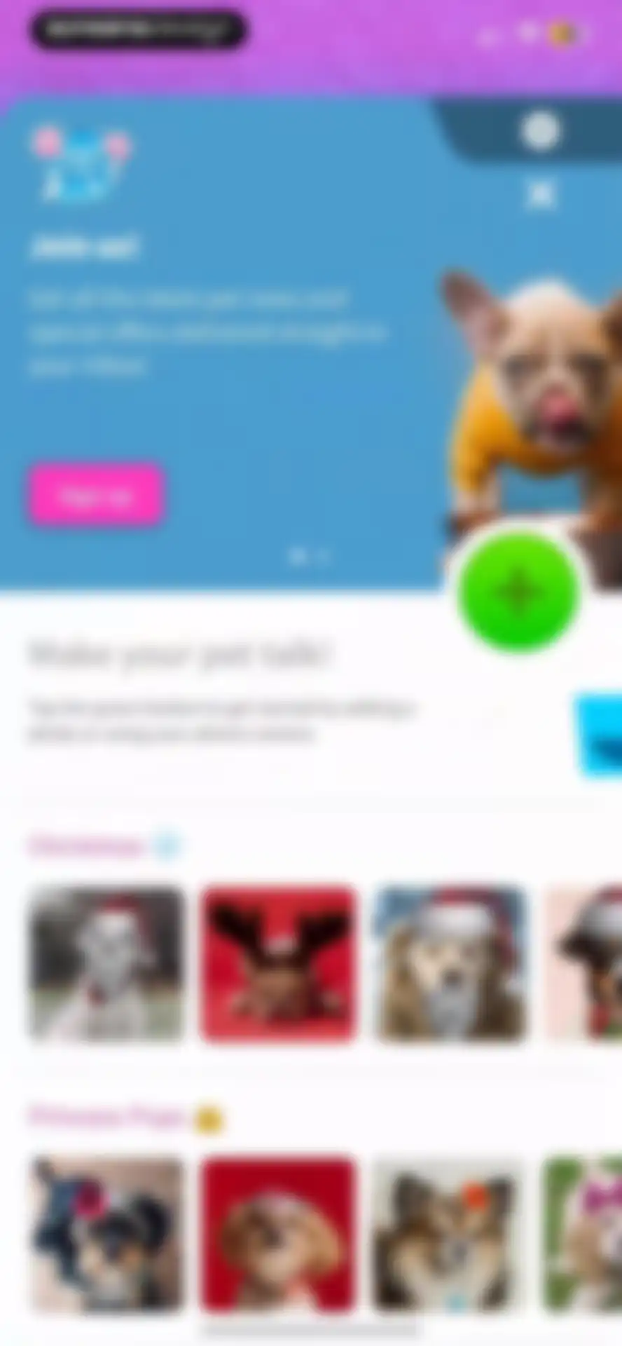My Talking Pet screen 3
