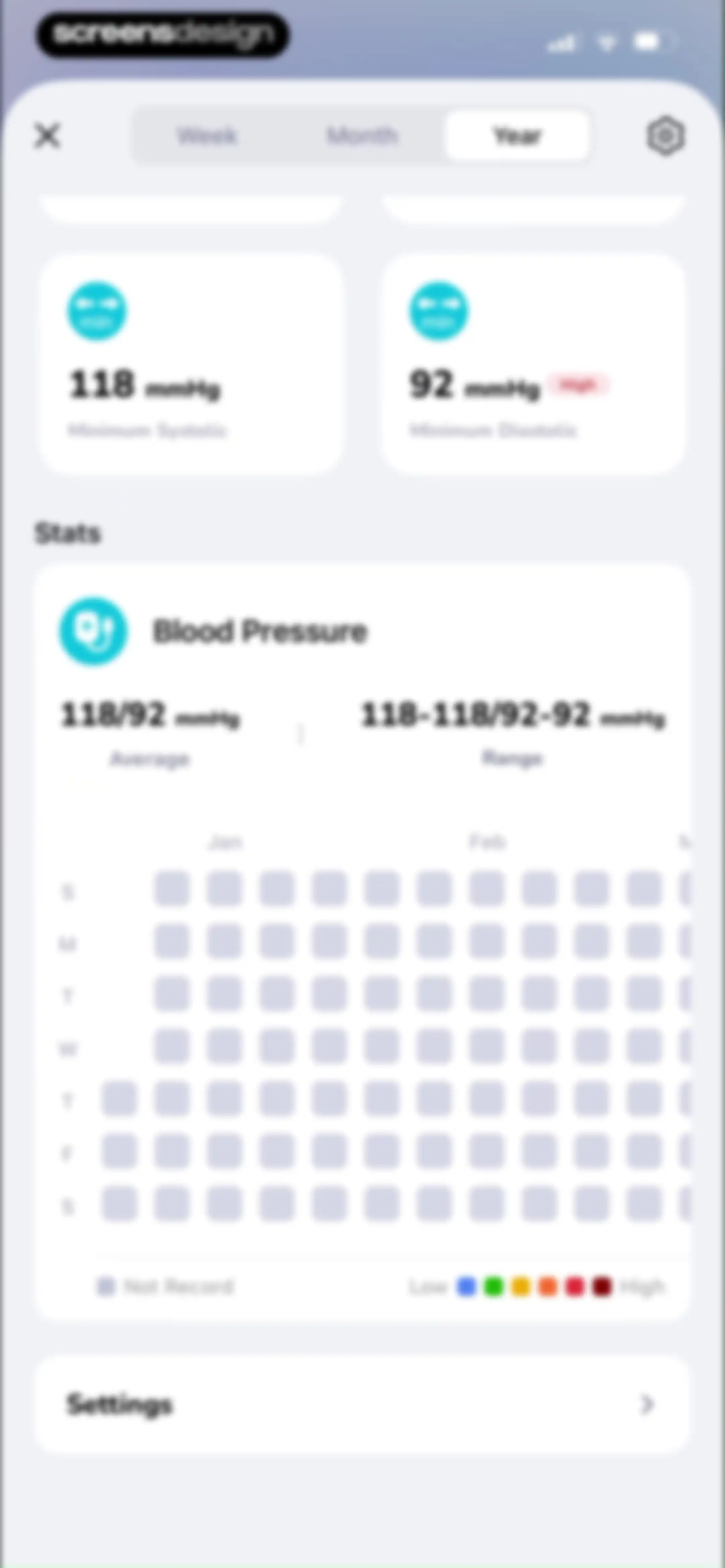 BodyWave: Health Tracker screen 121