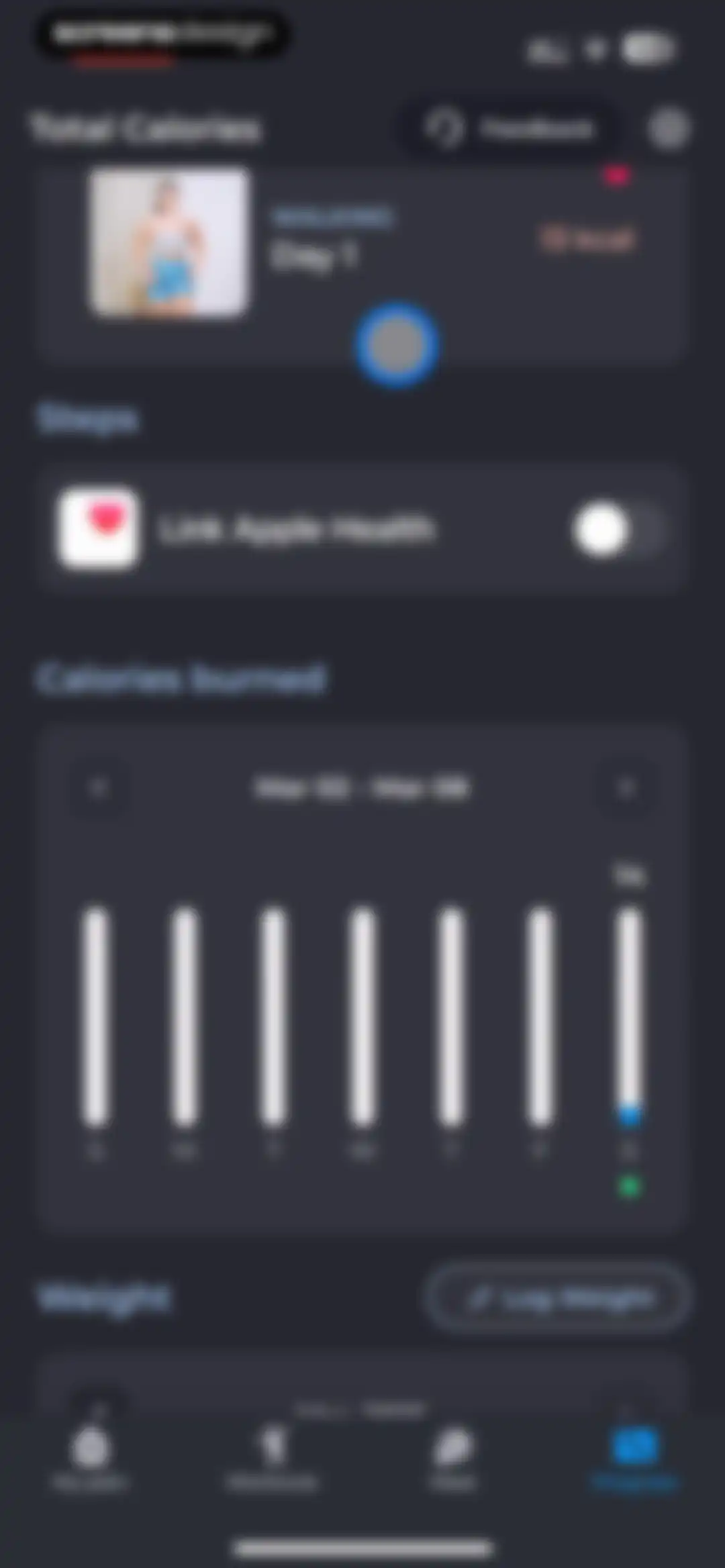 Workout Planner MuscleFit screen 93
