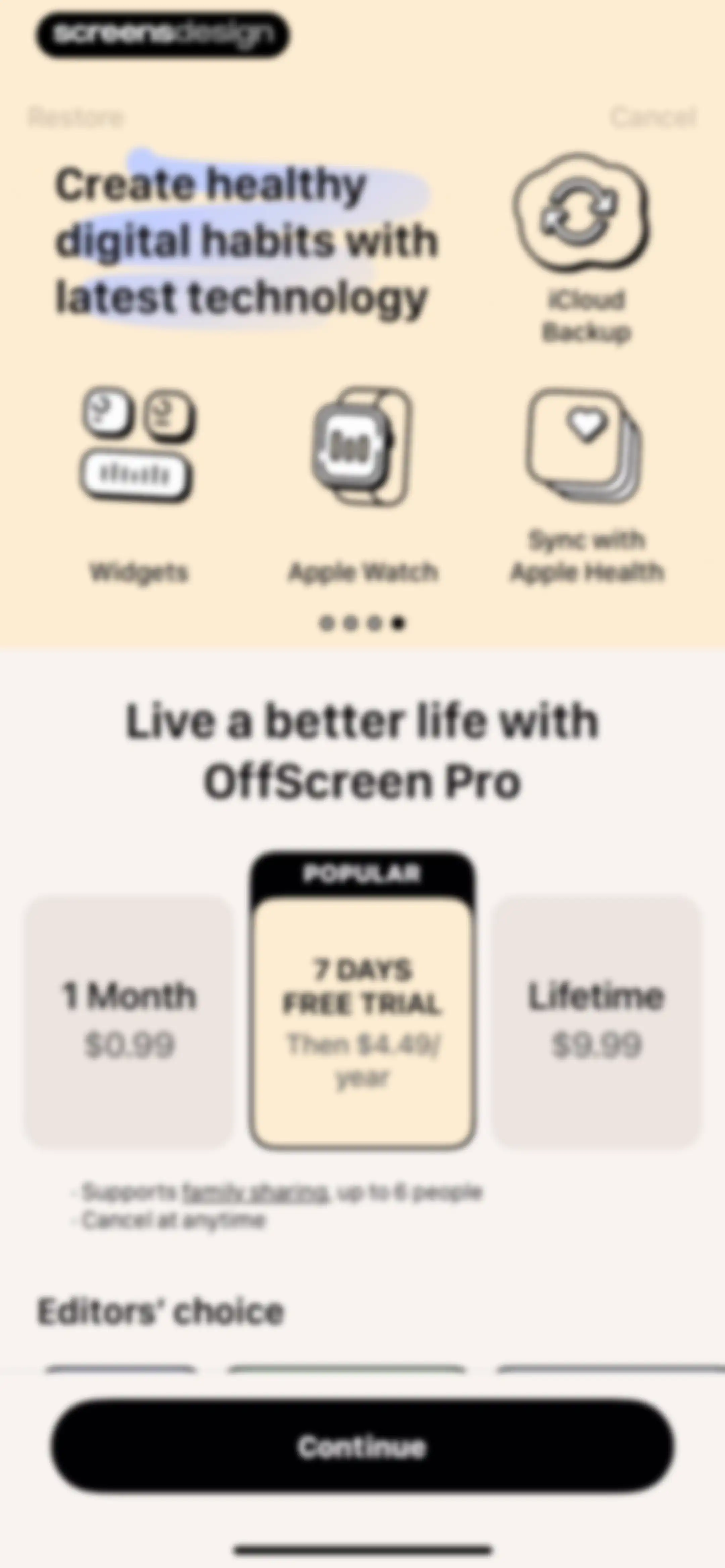 OffScreen: Screen Time Control screen 15