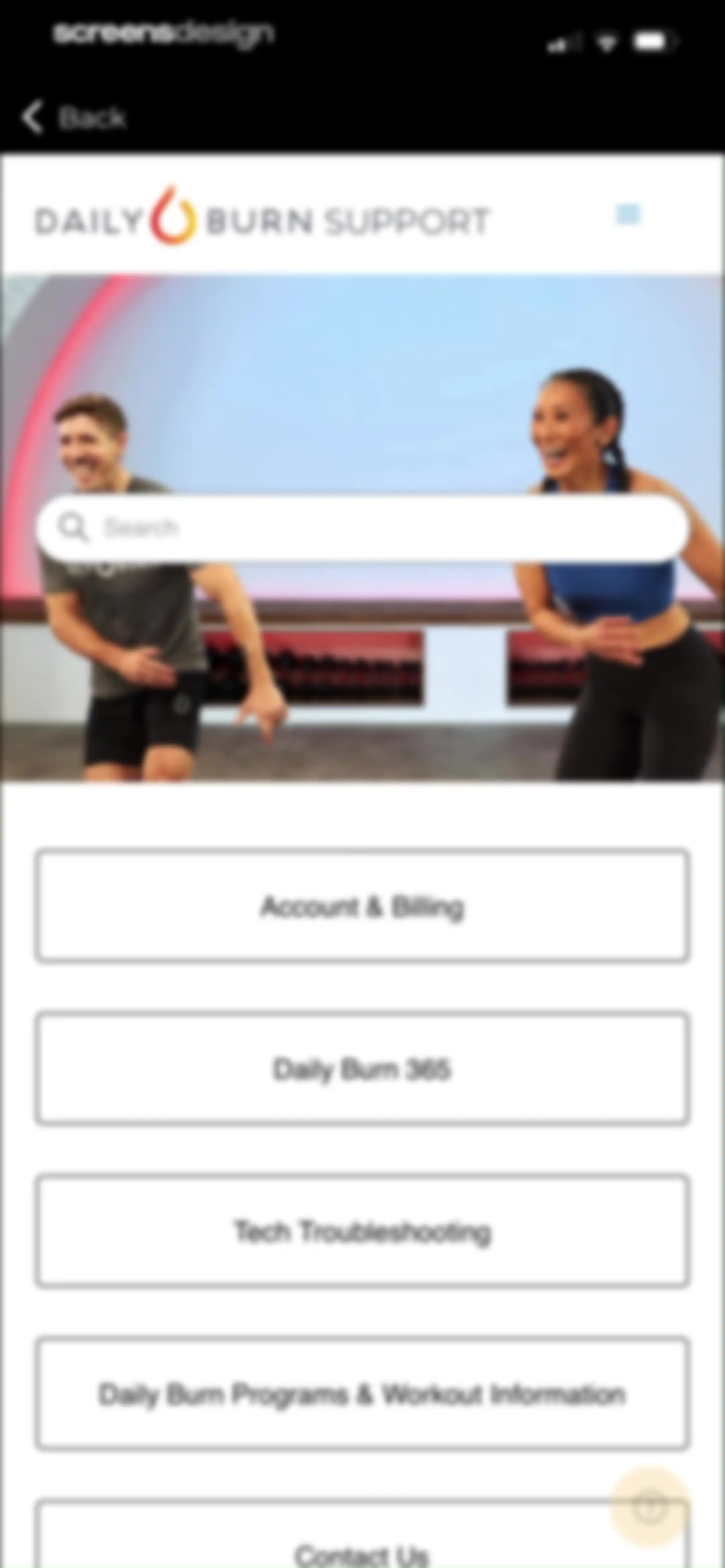 Daily Burn: Home Workouts screen 88